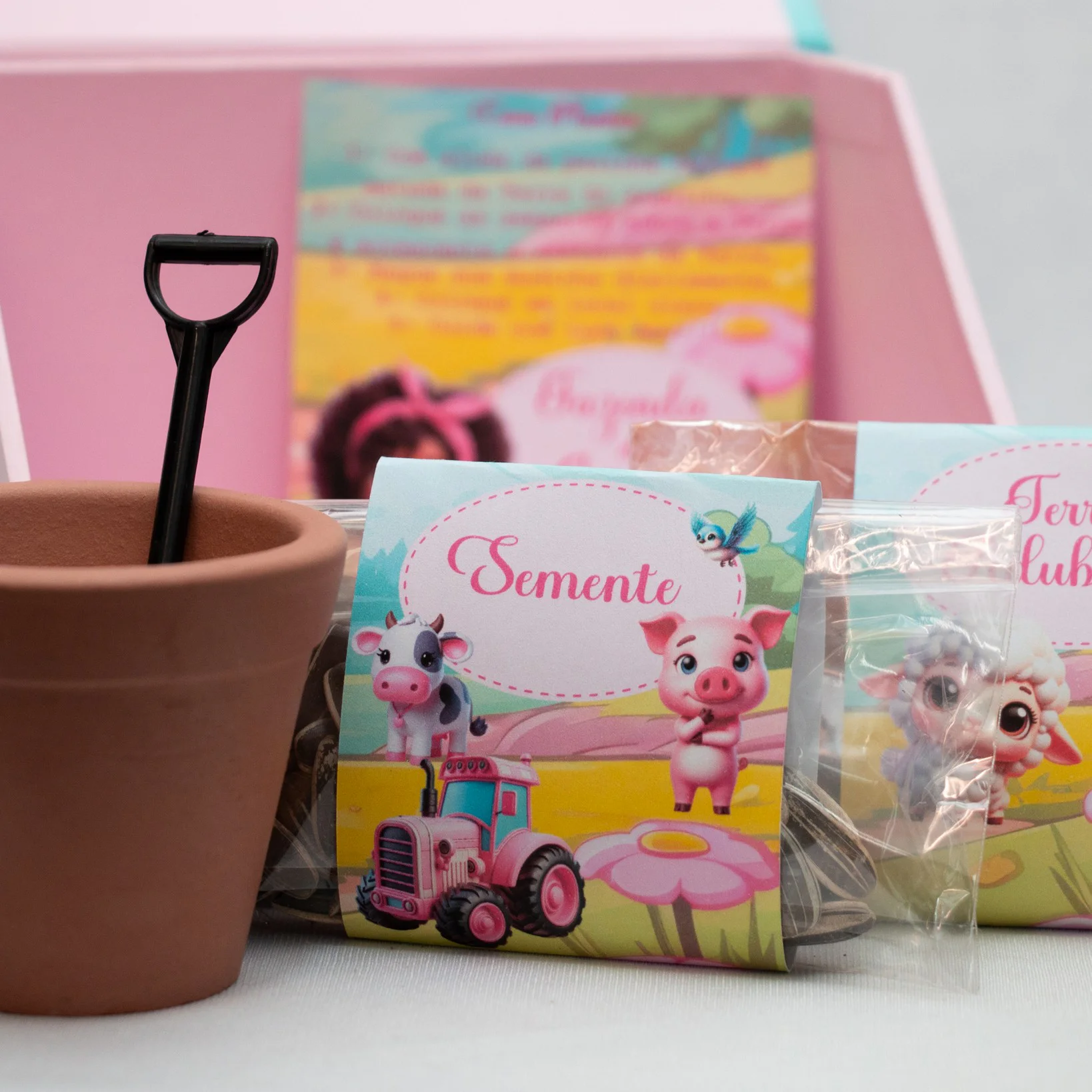 Maleta Cartonada Kit Jardinagem - Imagem 5