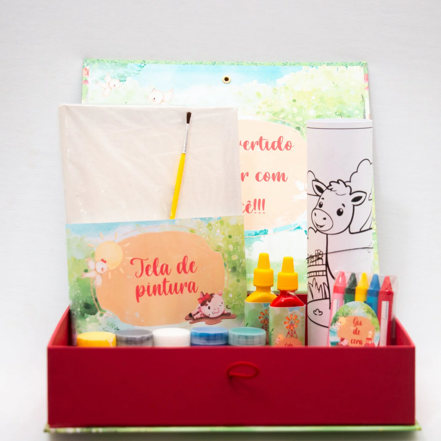 Maleta Cartonada com Kit Super Artista - Imagem 5