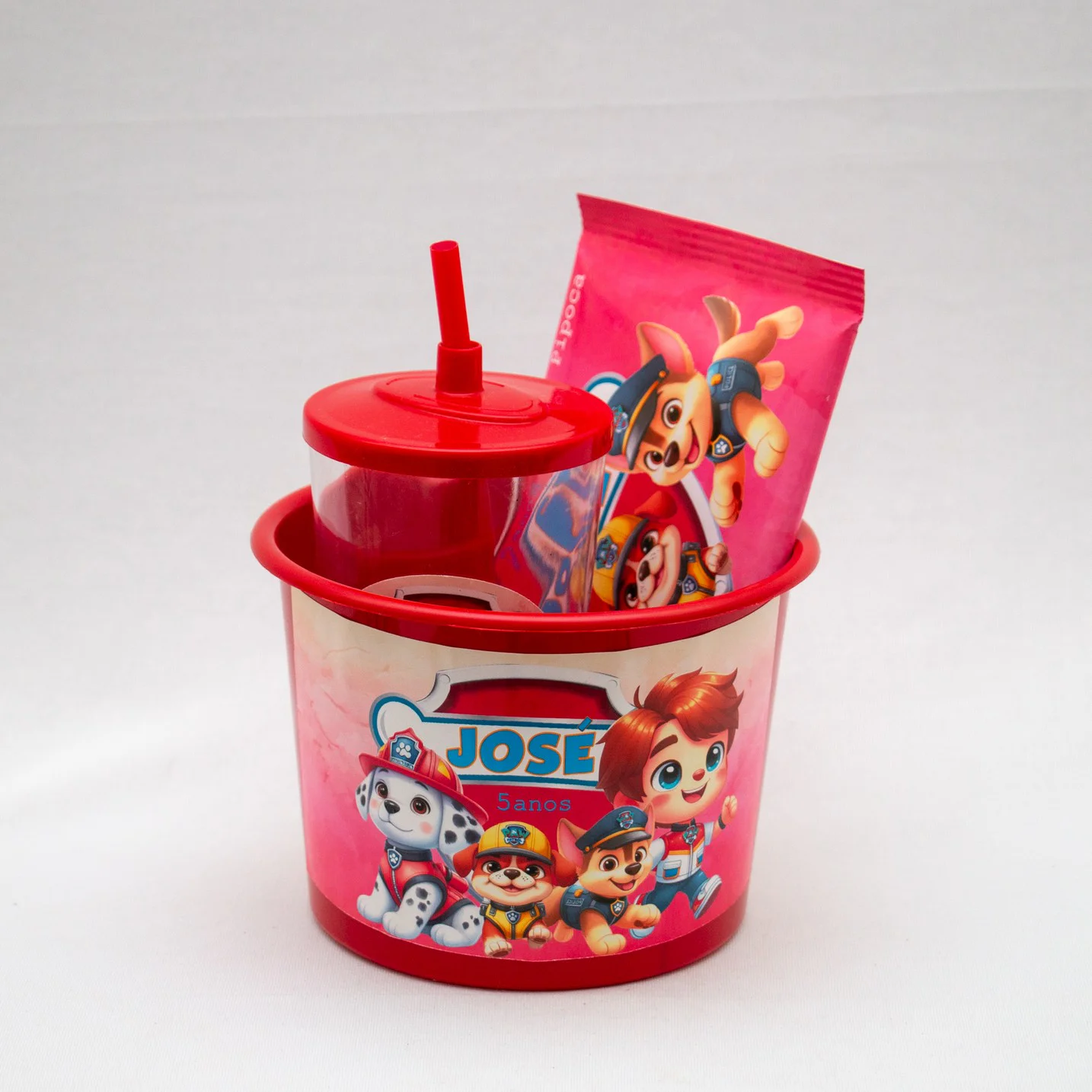 Kit Cineminha com copo