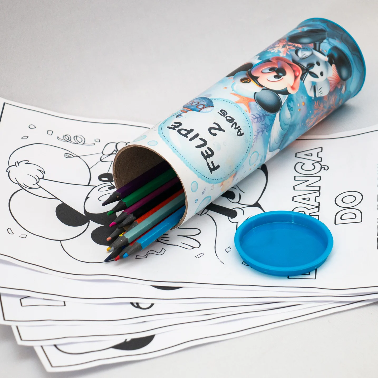 Tubolata 20x6 com kit colorir - Imagem 9