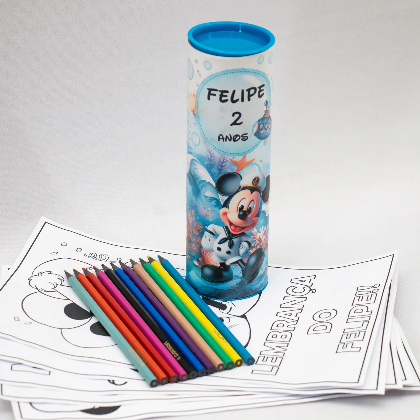 Tubolata 20x6 com kit colorir