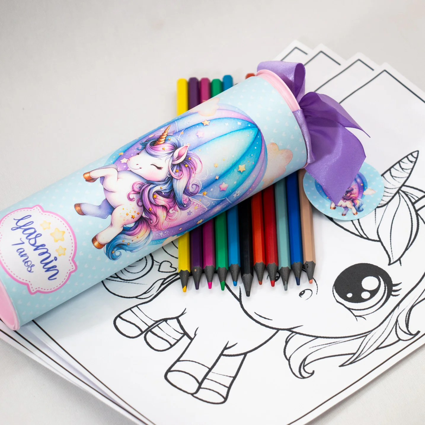 Tubolata 20x6 com kit colorir - Imagem 5