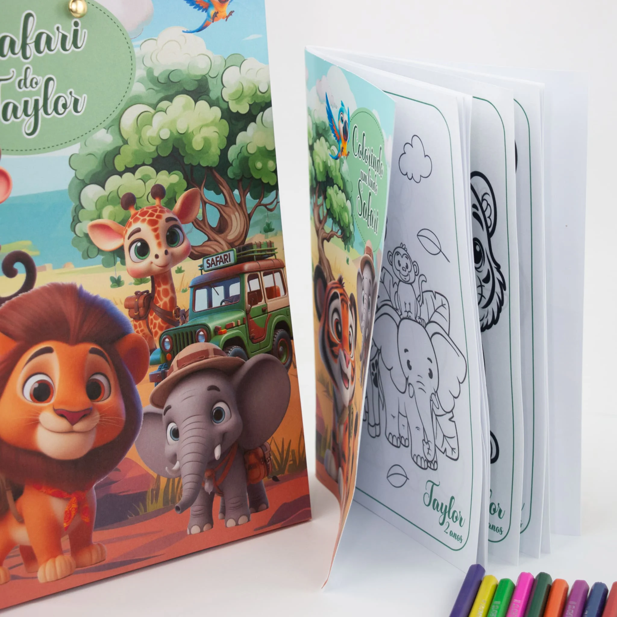 Maleta Cartonada com Kit Colorir - Imagem 10