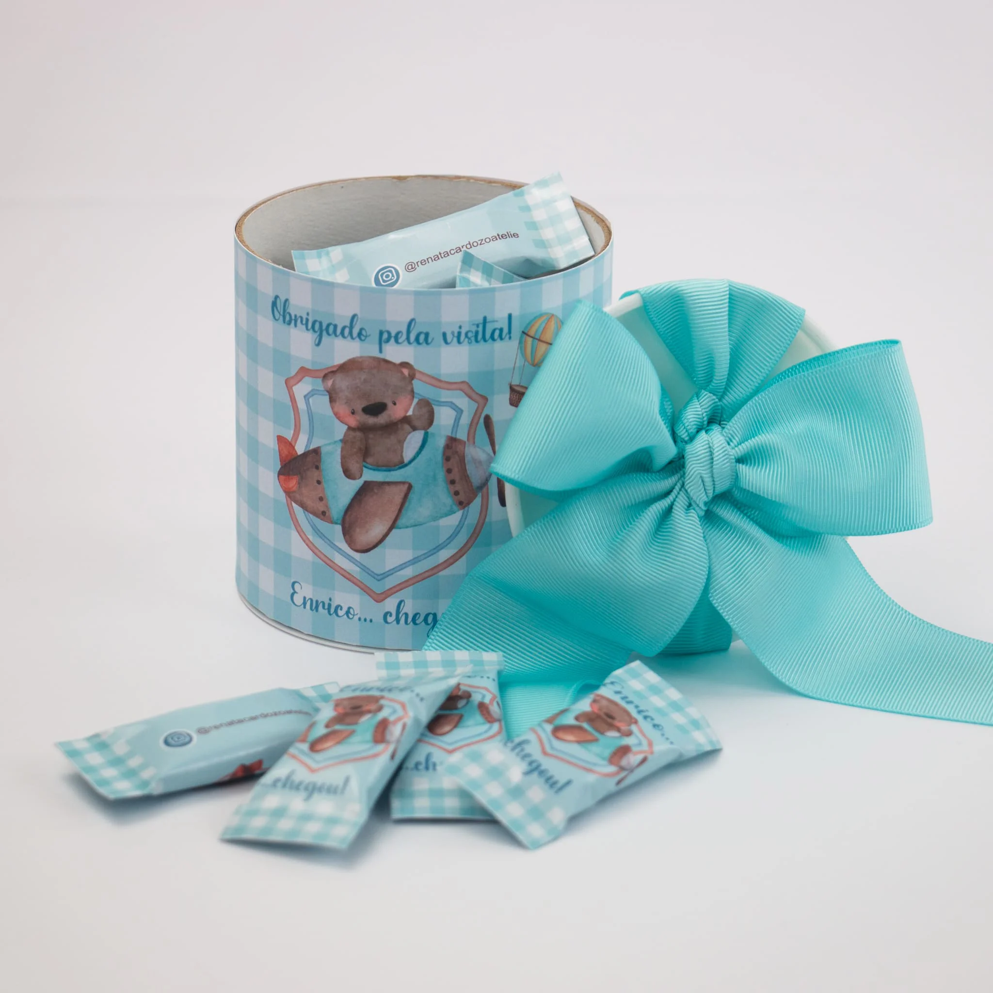 Tubolata com balas personalizadas