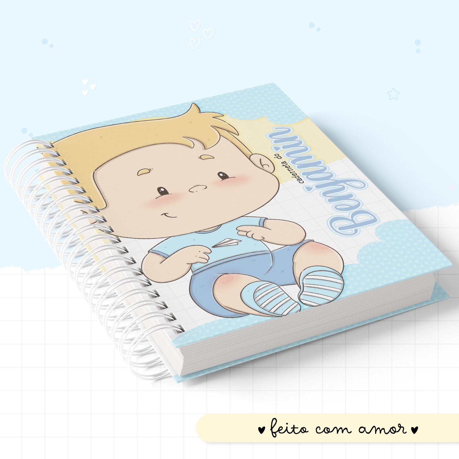 Caderneta de saúde - Baby Loiro
