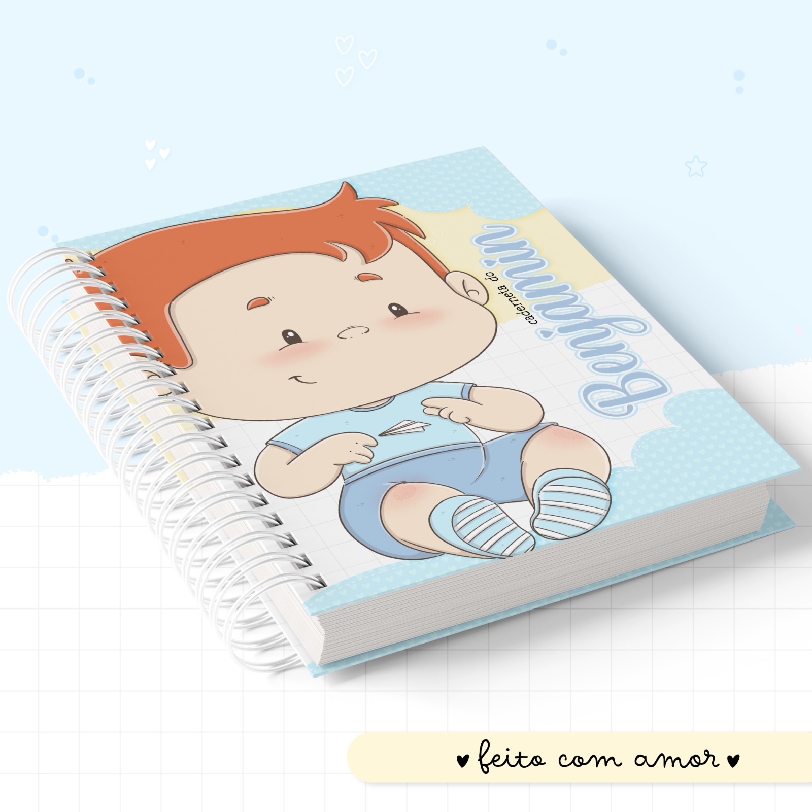 Caderneta de saúde - Baby Ruivo