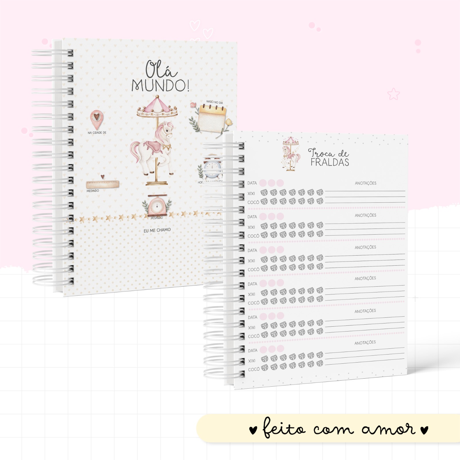 Caderneta de Saúde - Brinquedo Menina - Image 3