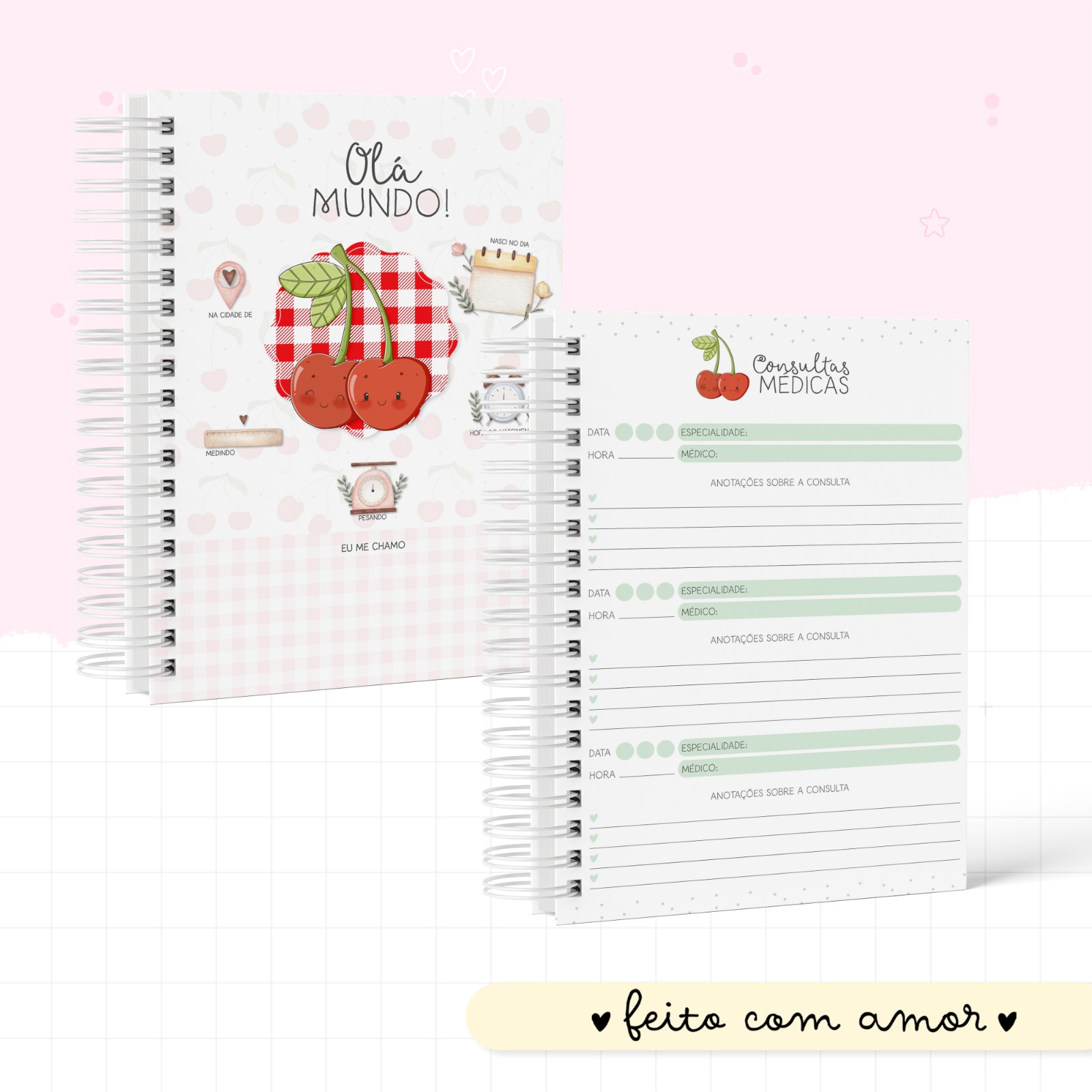 Caderneta de saúde - Cerejinha - Image 2