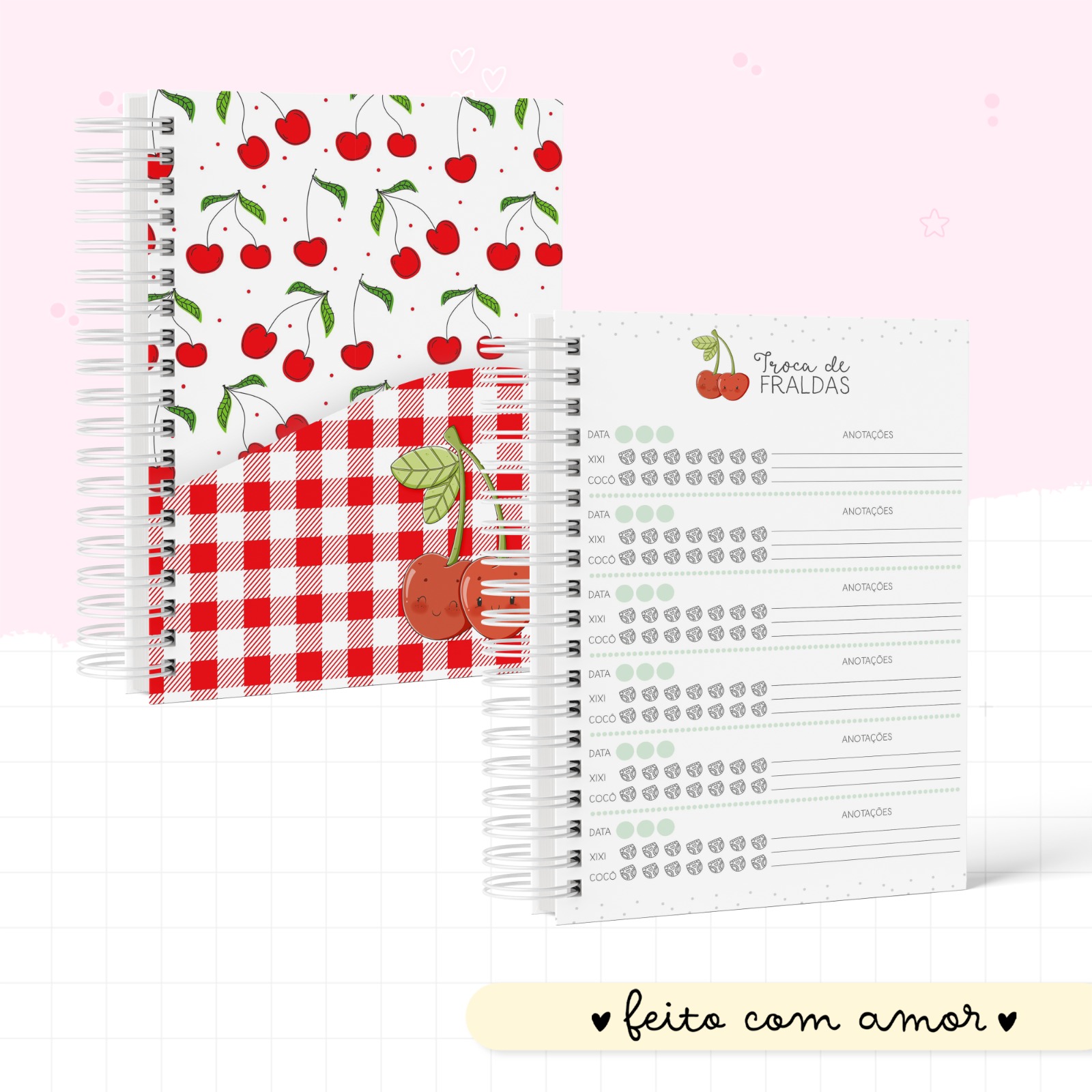 Caderneta de saúde - Cerejinha - Image 3