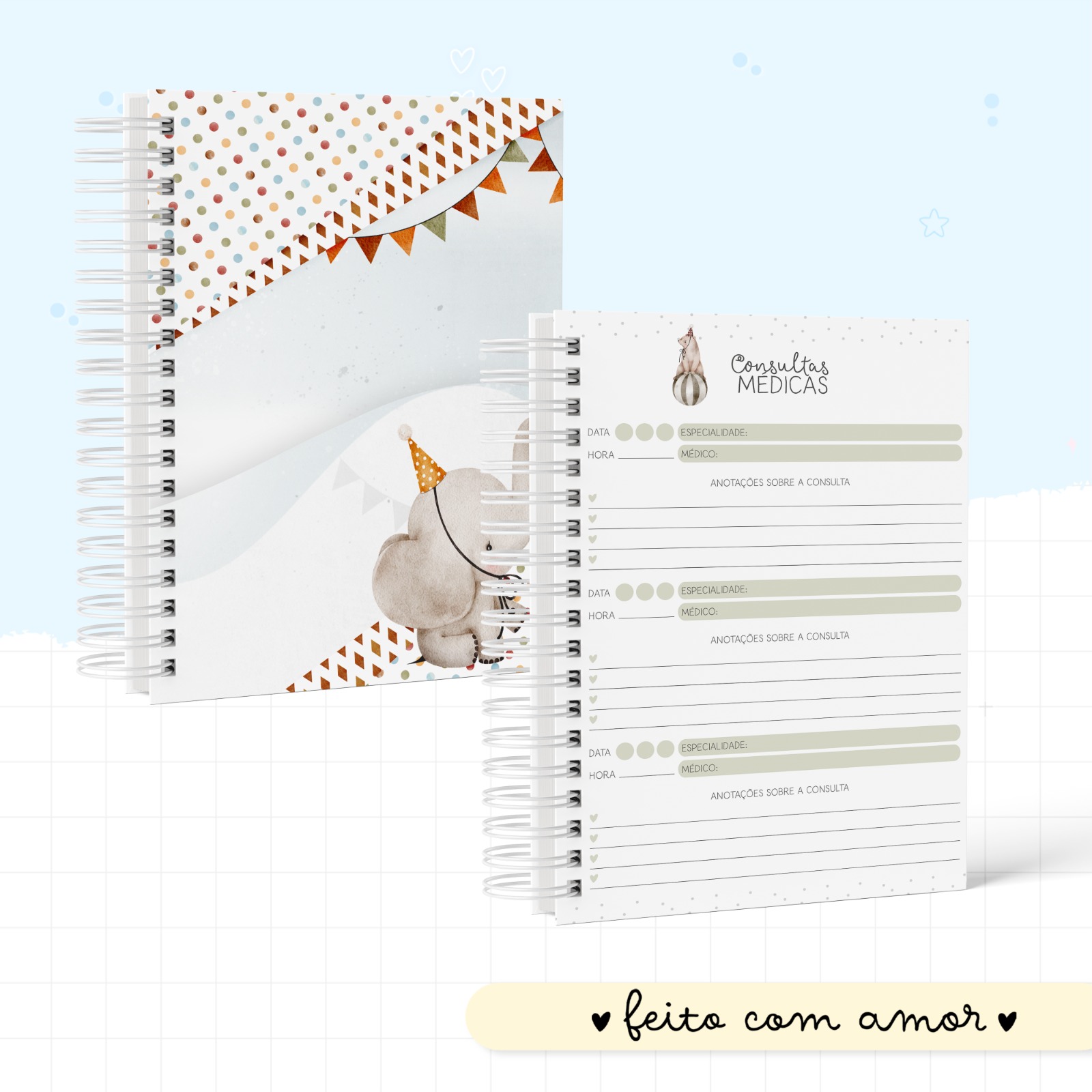 Caderneta de Saúde - Circo Animais - Image 2