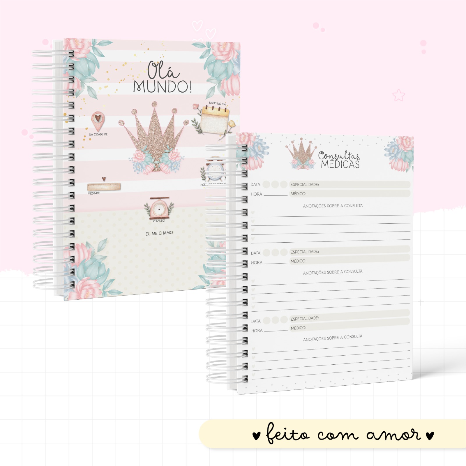 Caderneta de saúde - Coroa Menina - Image 3