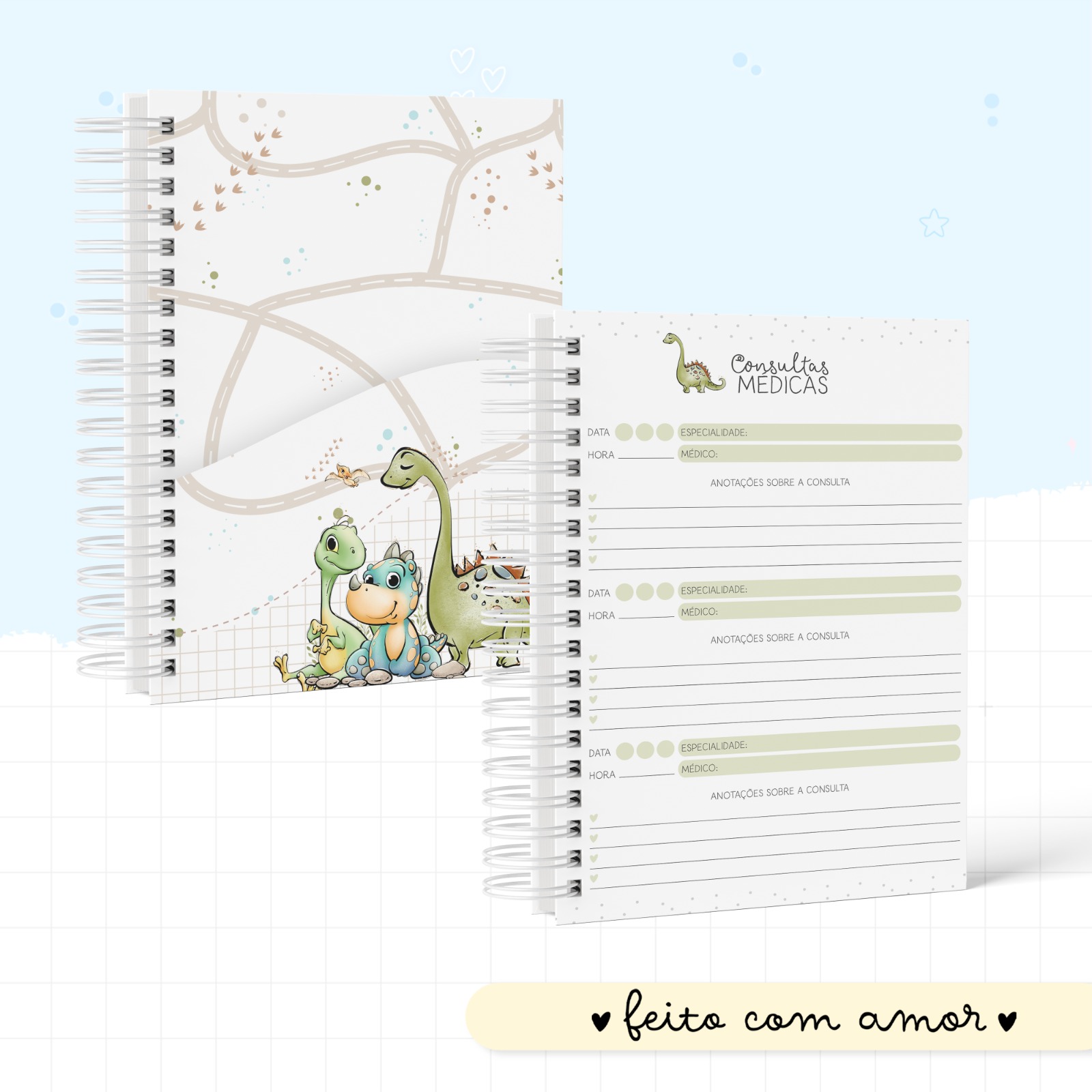 Caderneta de Saúde - Dino Boy - Image 2