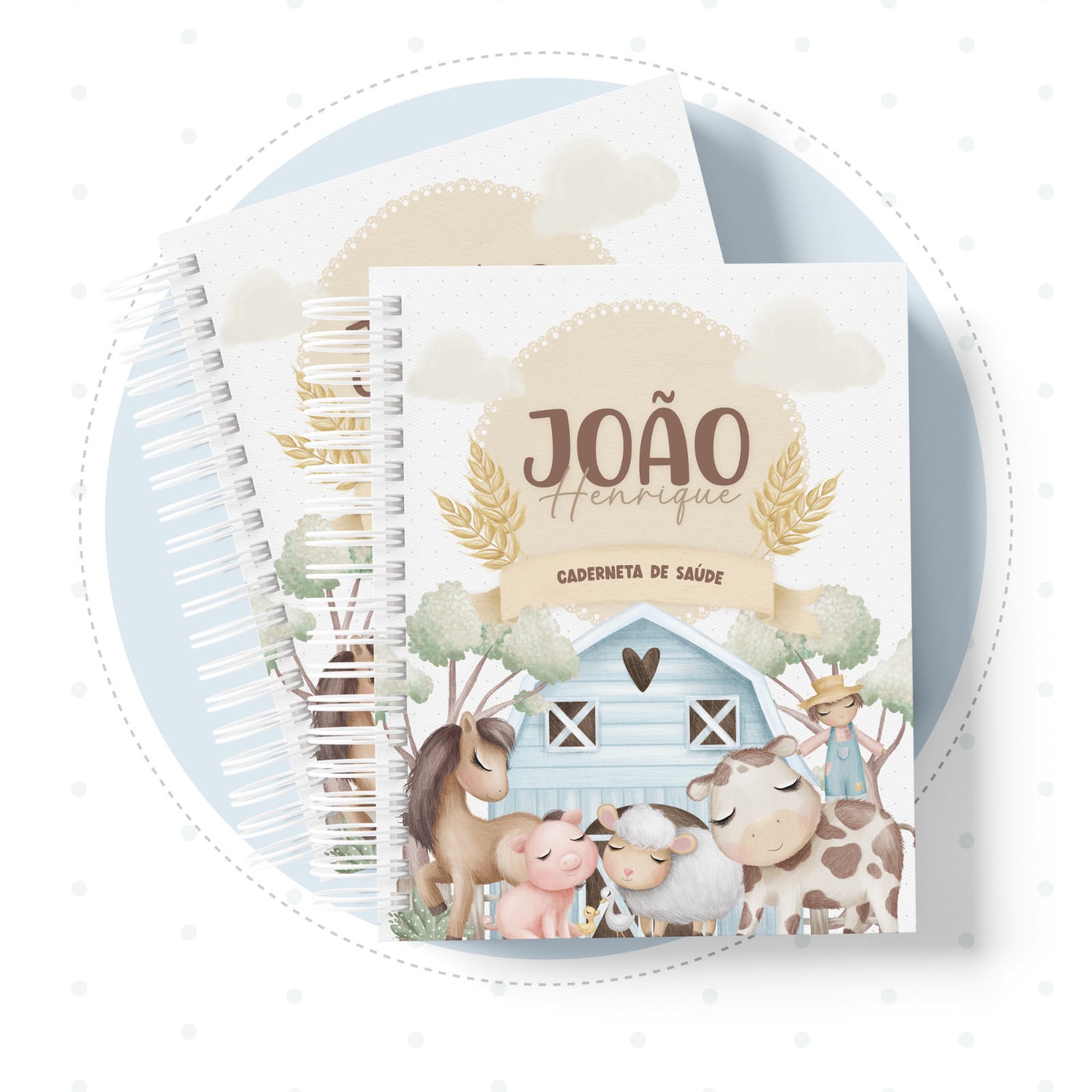 Caderneta de Saúde - Fazendinha Menino