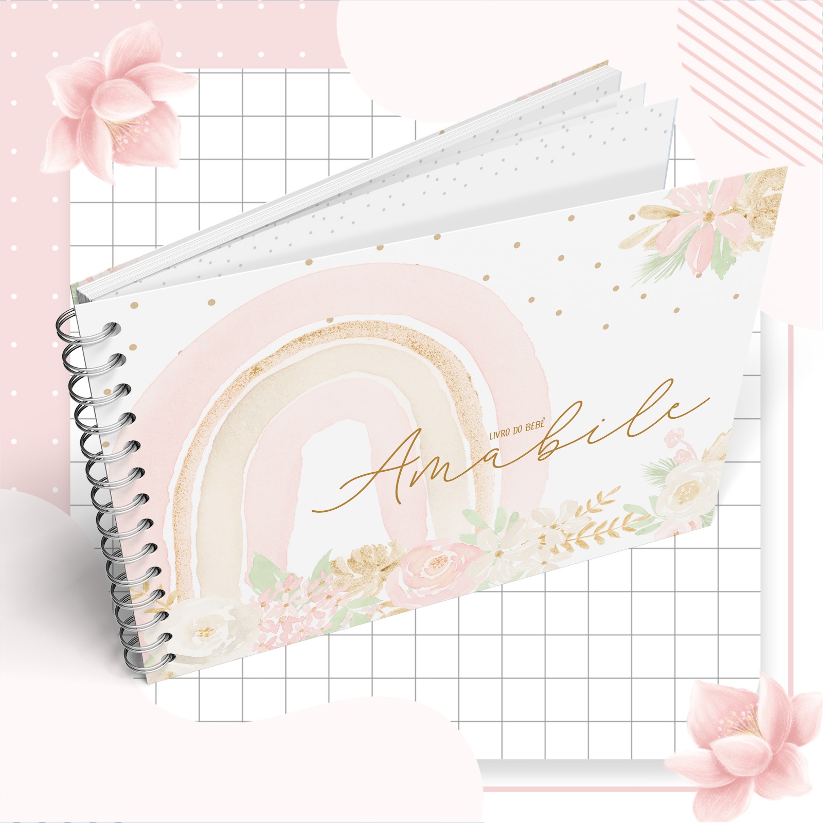 Livro do bebê - Arco Íris