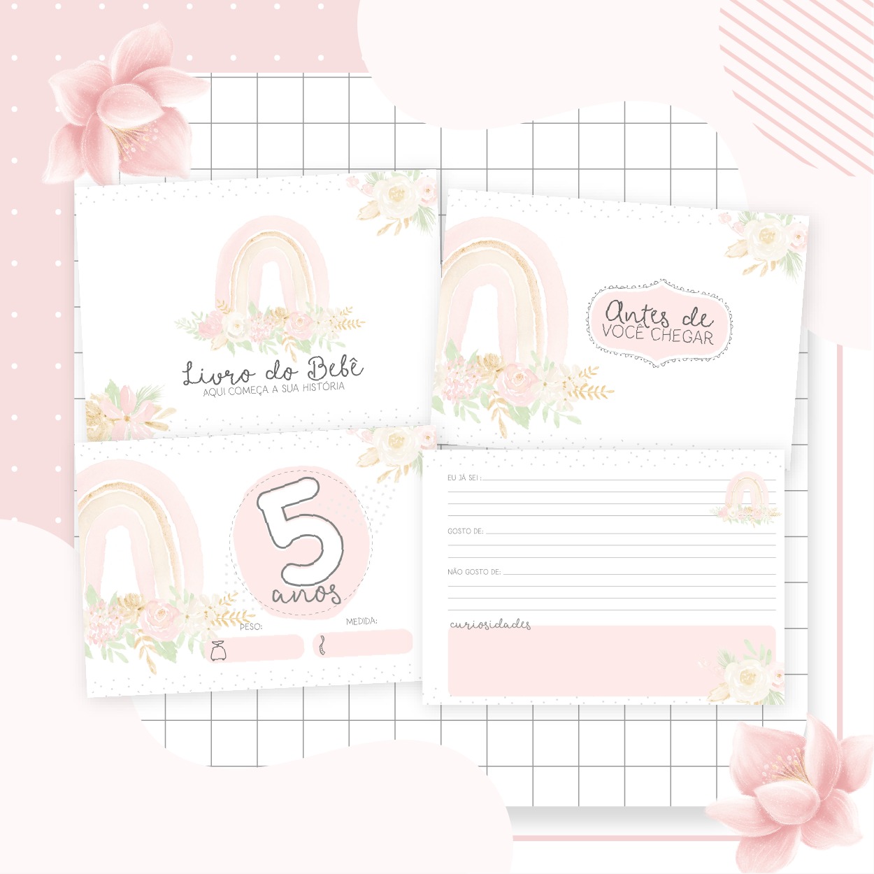 Livro do bebê - Arco Íris - Image 3