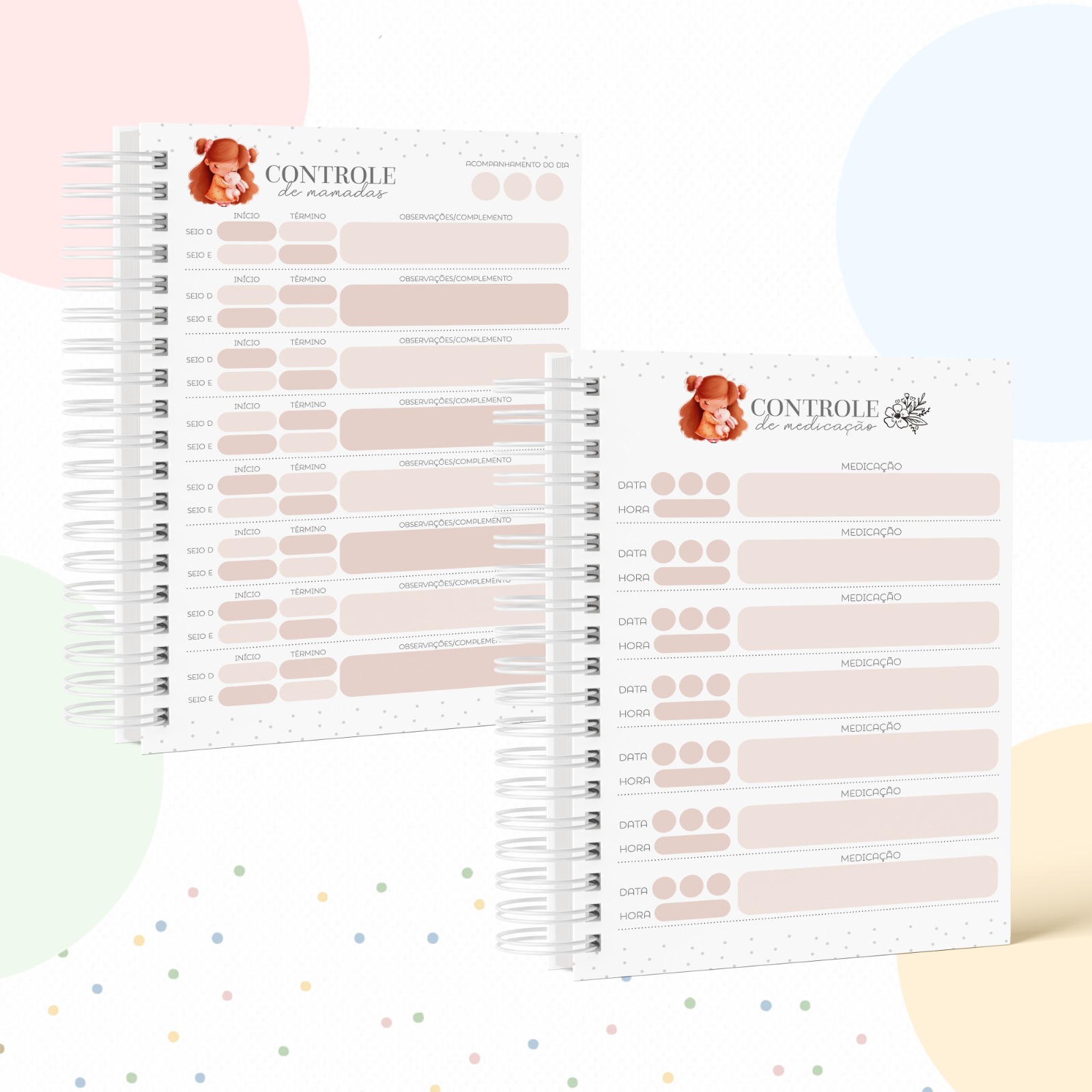 Caderneta de Saúde - Menina E Coelho - Image 2