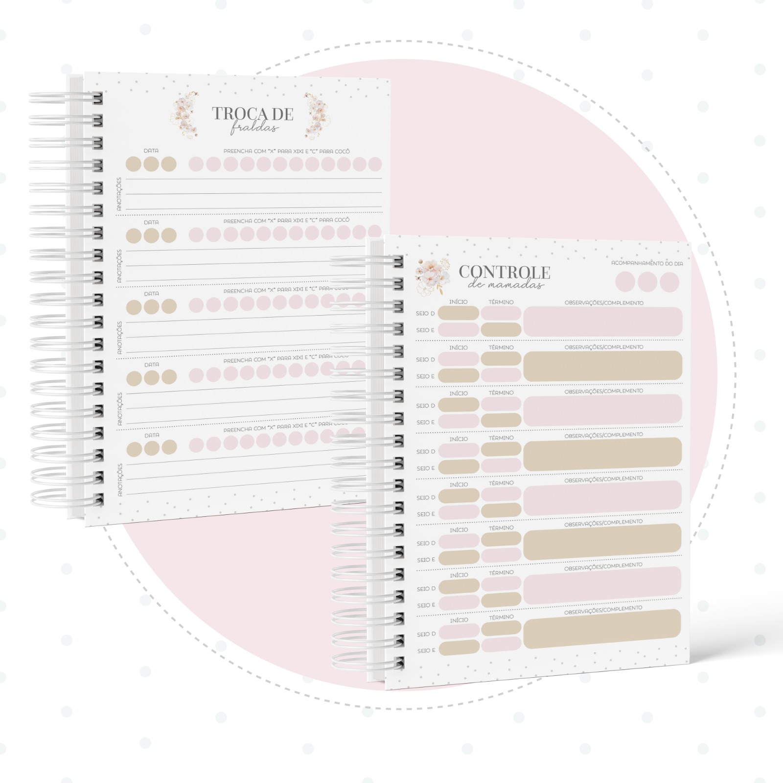 Caderneta de Saúde - Minimalista Menina - Image 3