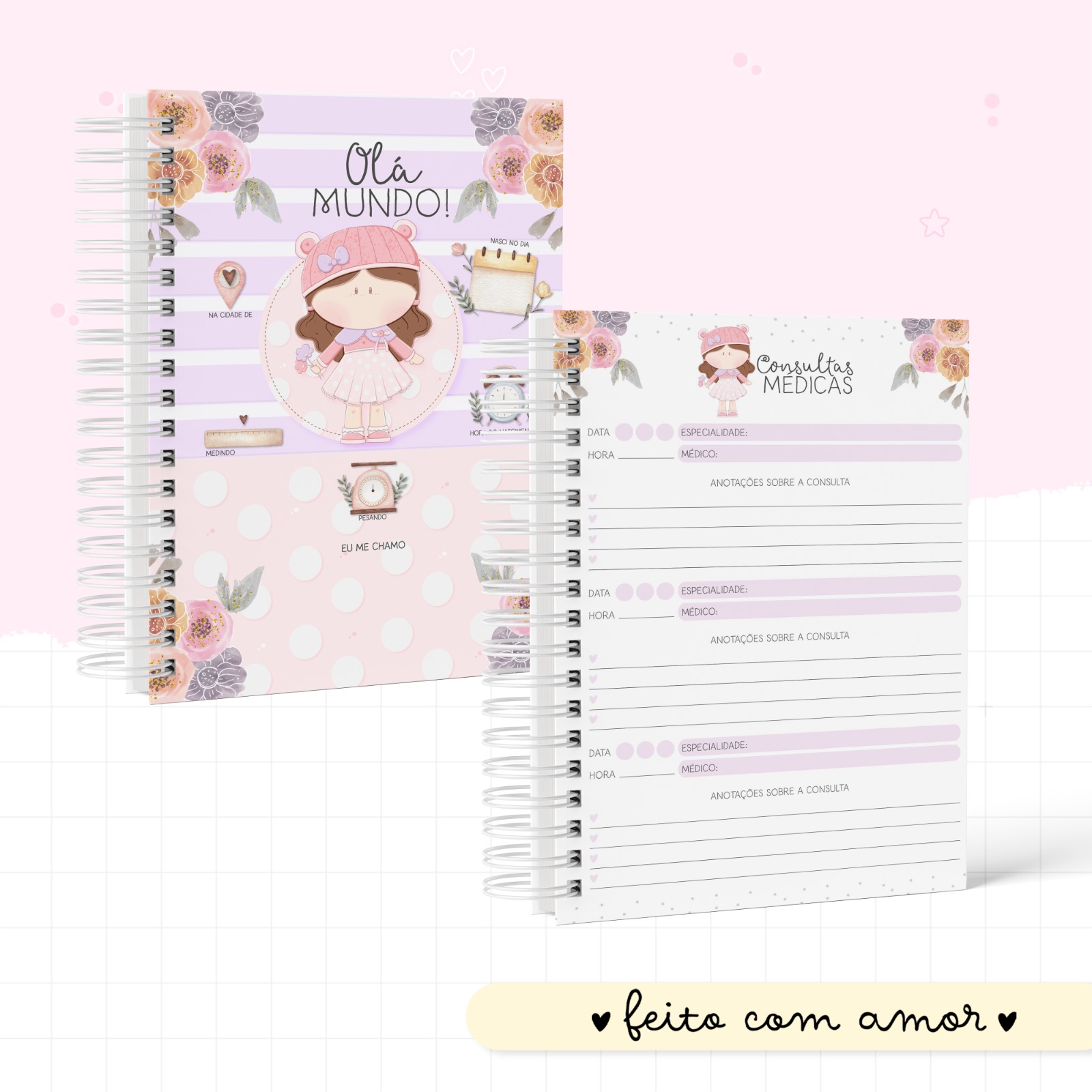 Caderneta de saúde - Boneca Morena - Image 2