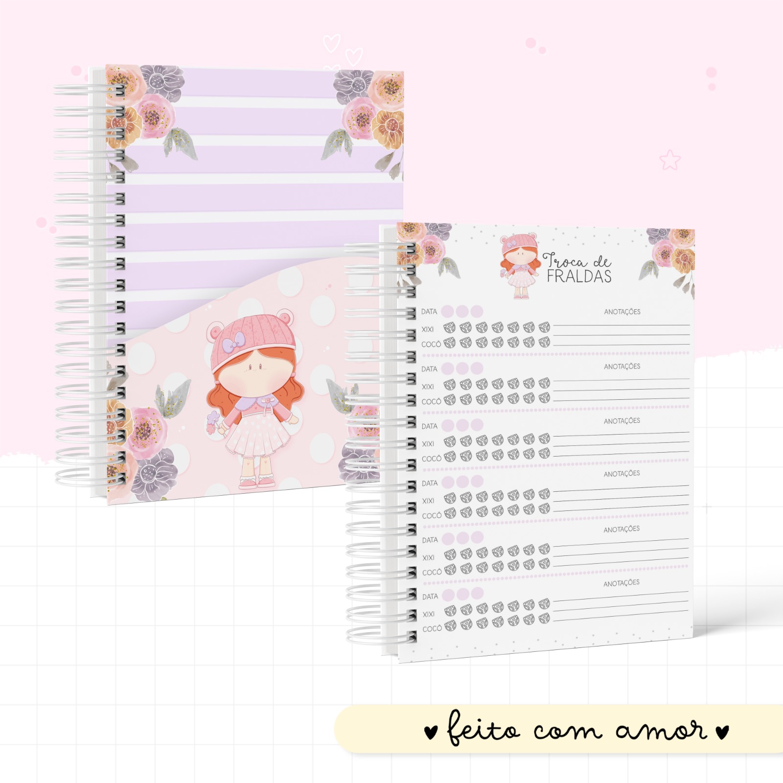 Caderneta de saúde - Boneca Ruiva - Image 3