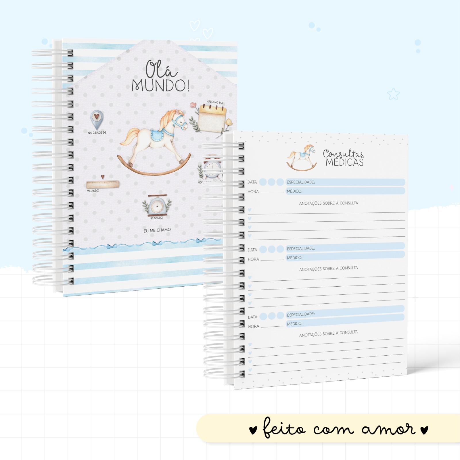 Caderneta de saúde - Cavalinho Menino - Image 2