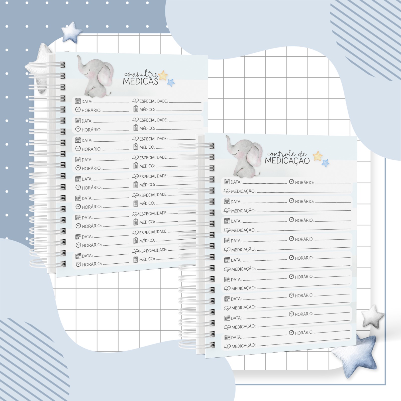 Caderneta de Saúde - Elefante Menino - Image 3