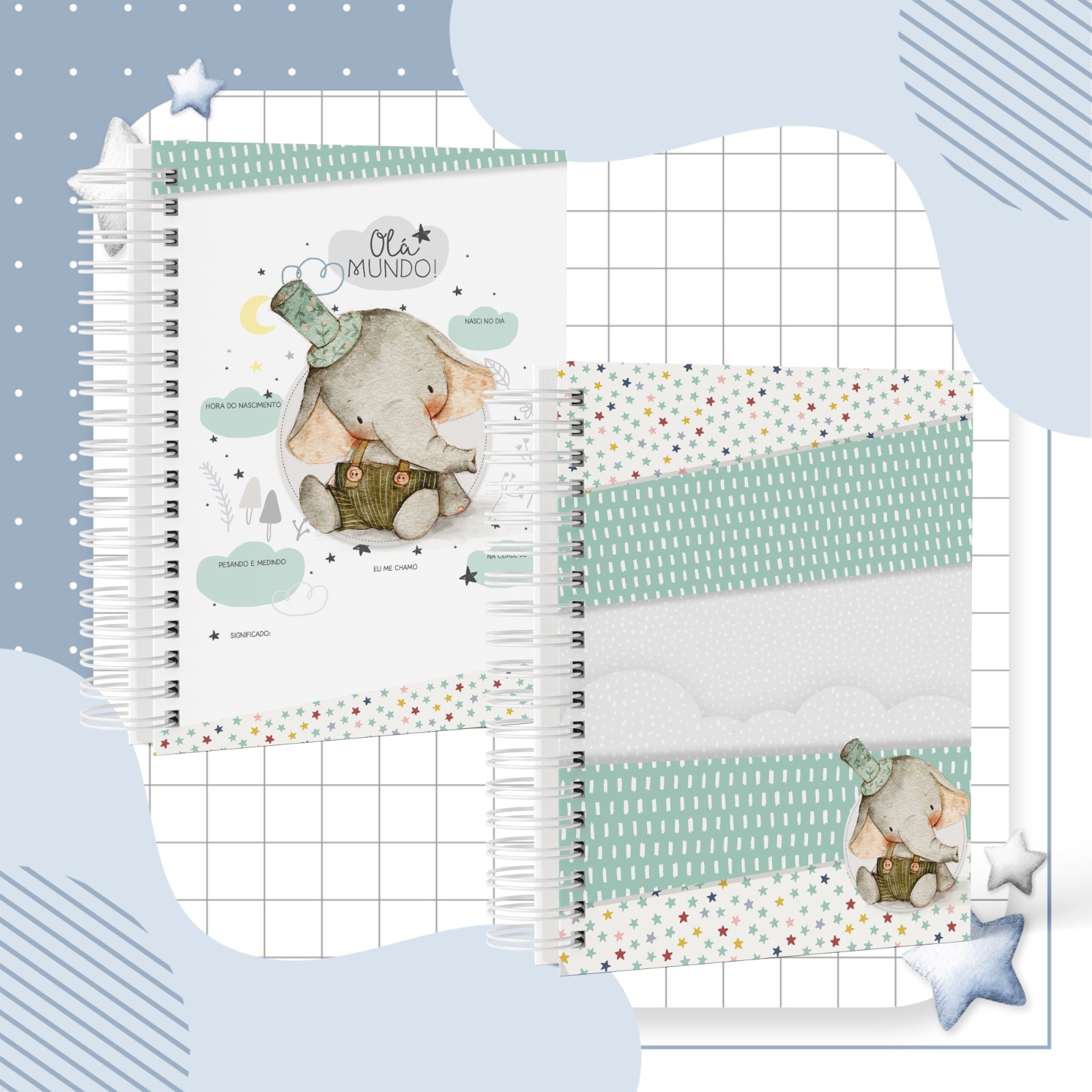 Caderneta de Saúde - Elefante Vintage - Image 4