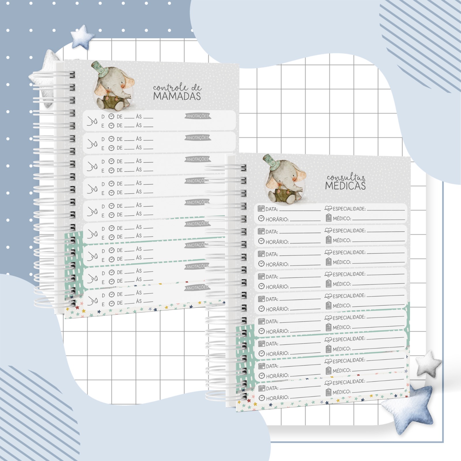 Caderneta de Saúde - Elefante Vintage - Image 2