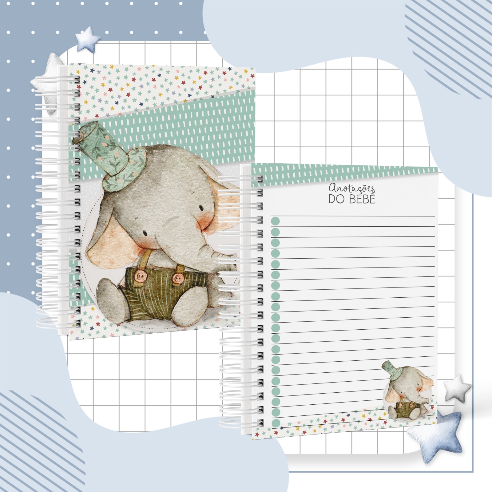 Caderneta de Saúde - Elefante Vintage - Image 3