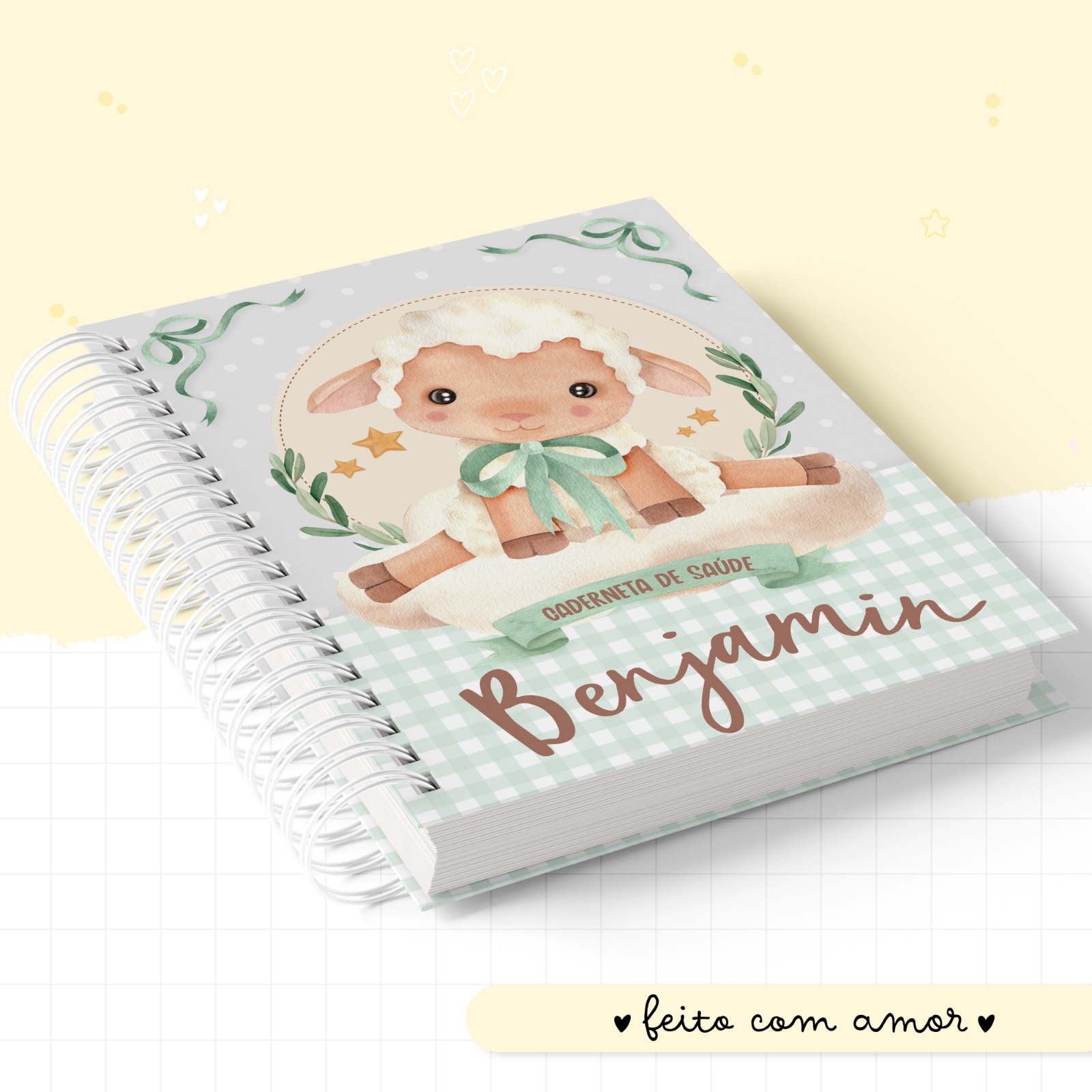 Caderneta de saúde - Ovelha Menino