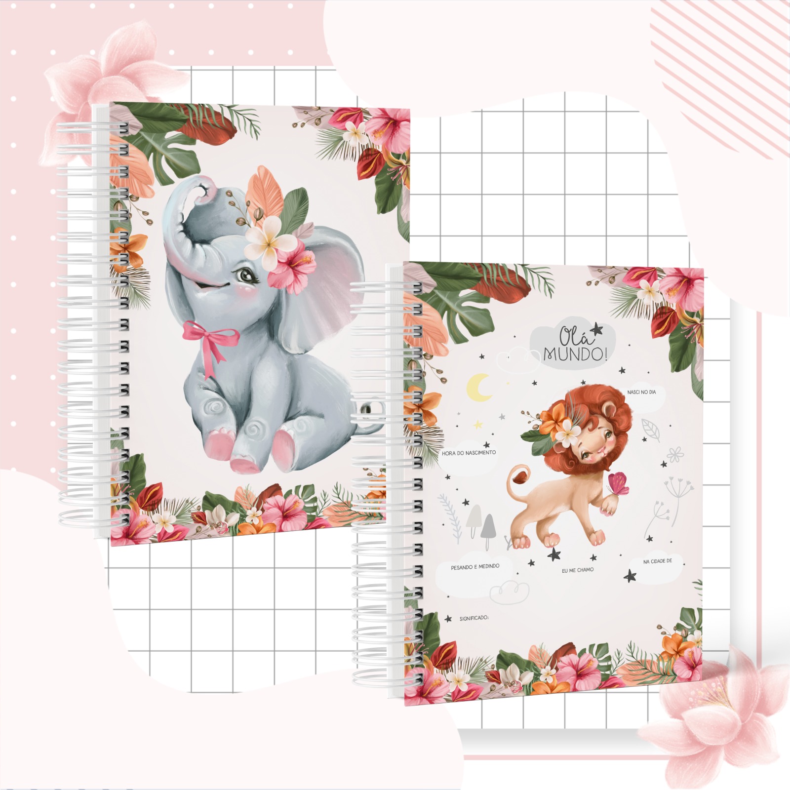 Caderneta de Saúde - Safari Menina - Image 3