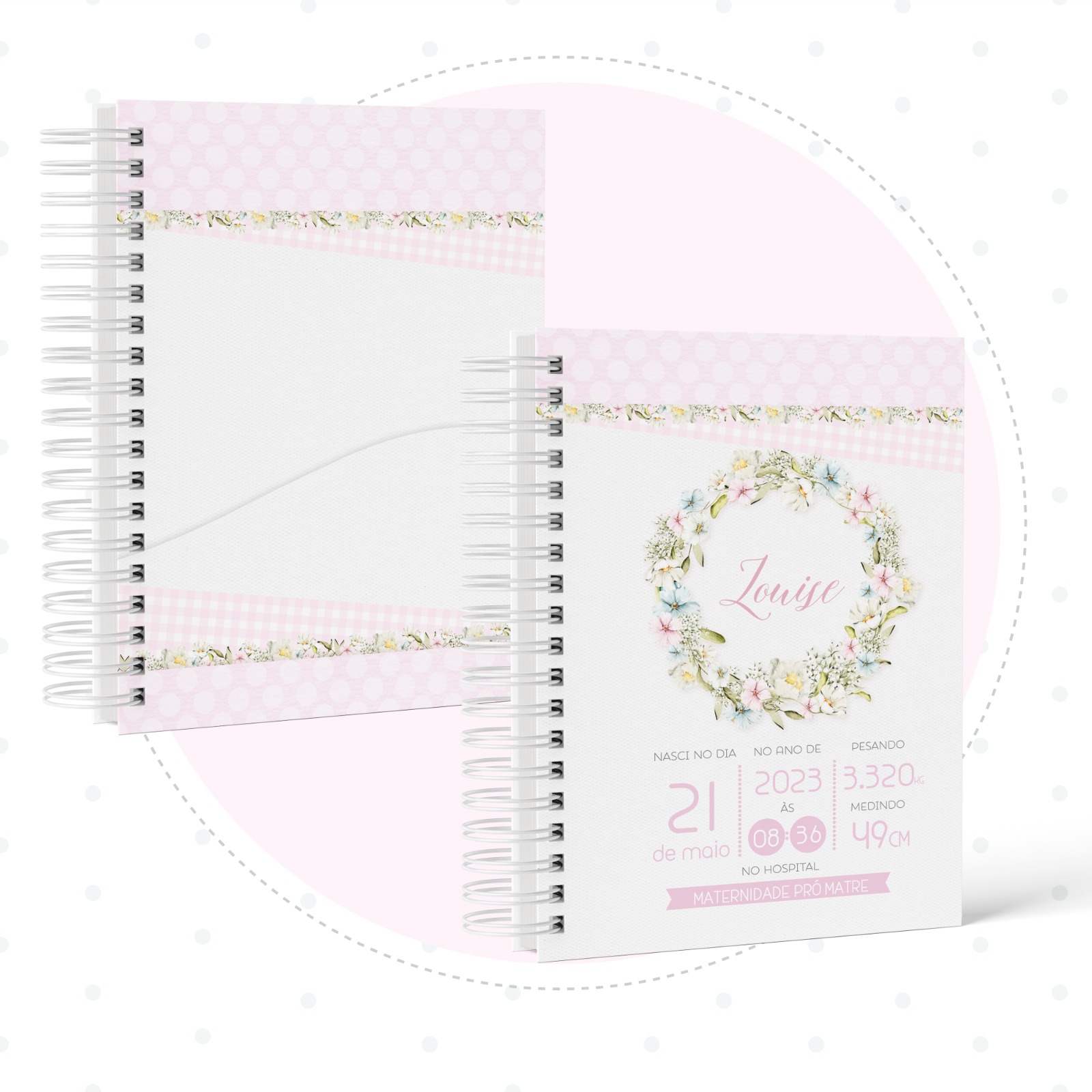 Caderneta de Saúde - Neutro Rosa - Image 3