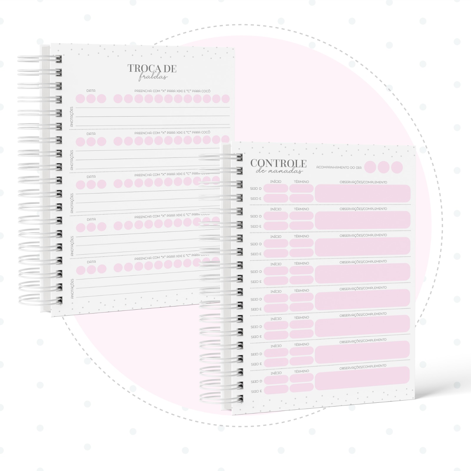 Caderneta de Saúde - Neutro Rosa - Image 2