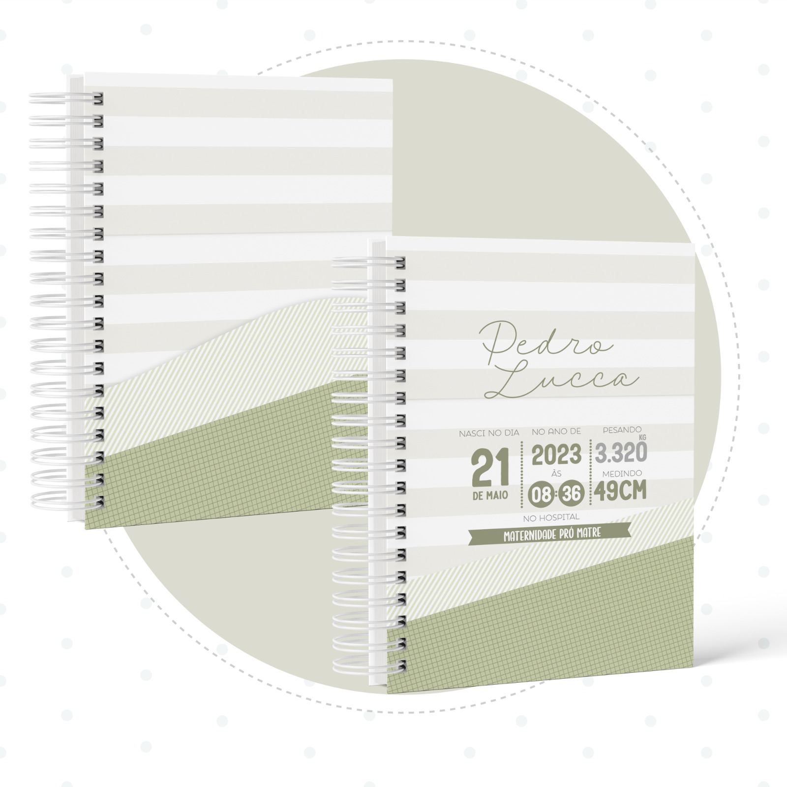 Caderneta de Saúde - Neutro Verde - Image 2