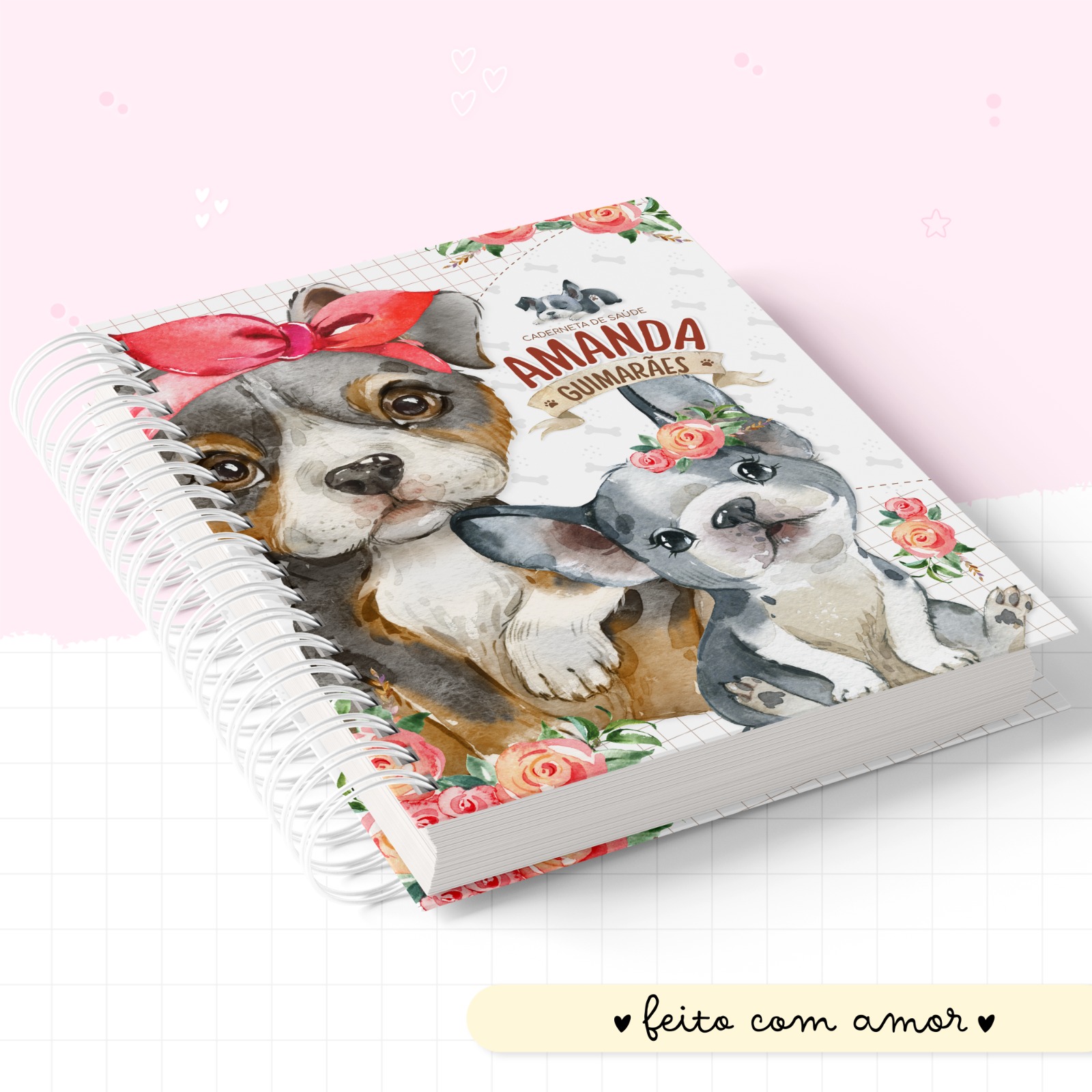 Caderneta de saúde - Pet Girl