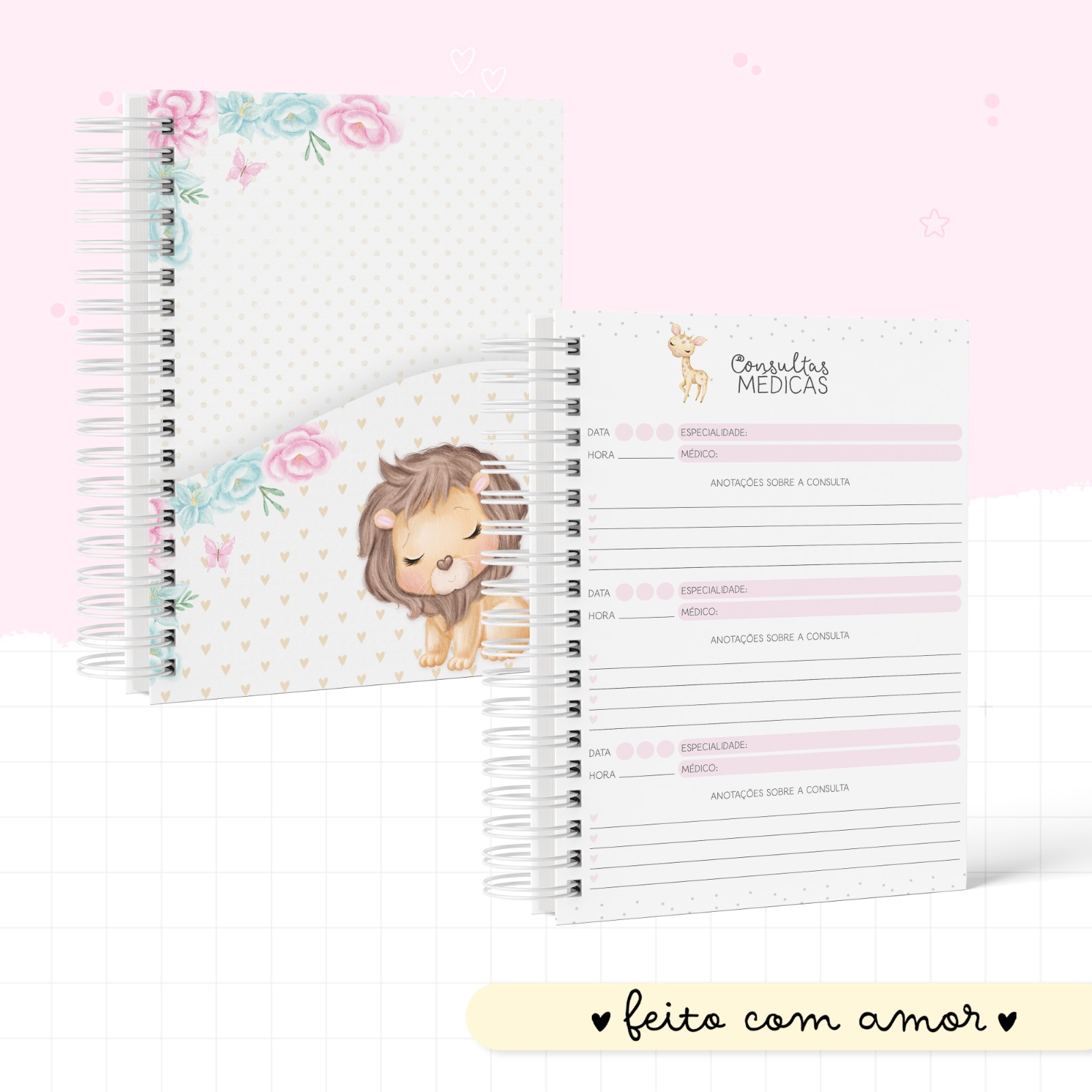 Caderneta de Saúde - Safari Menina - Image 2