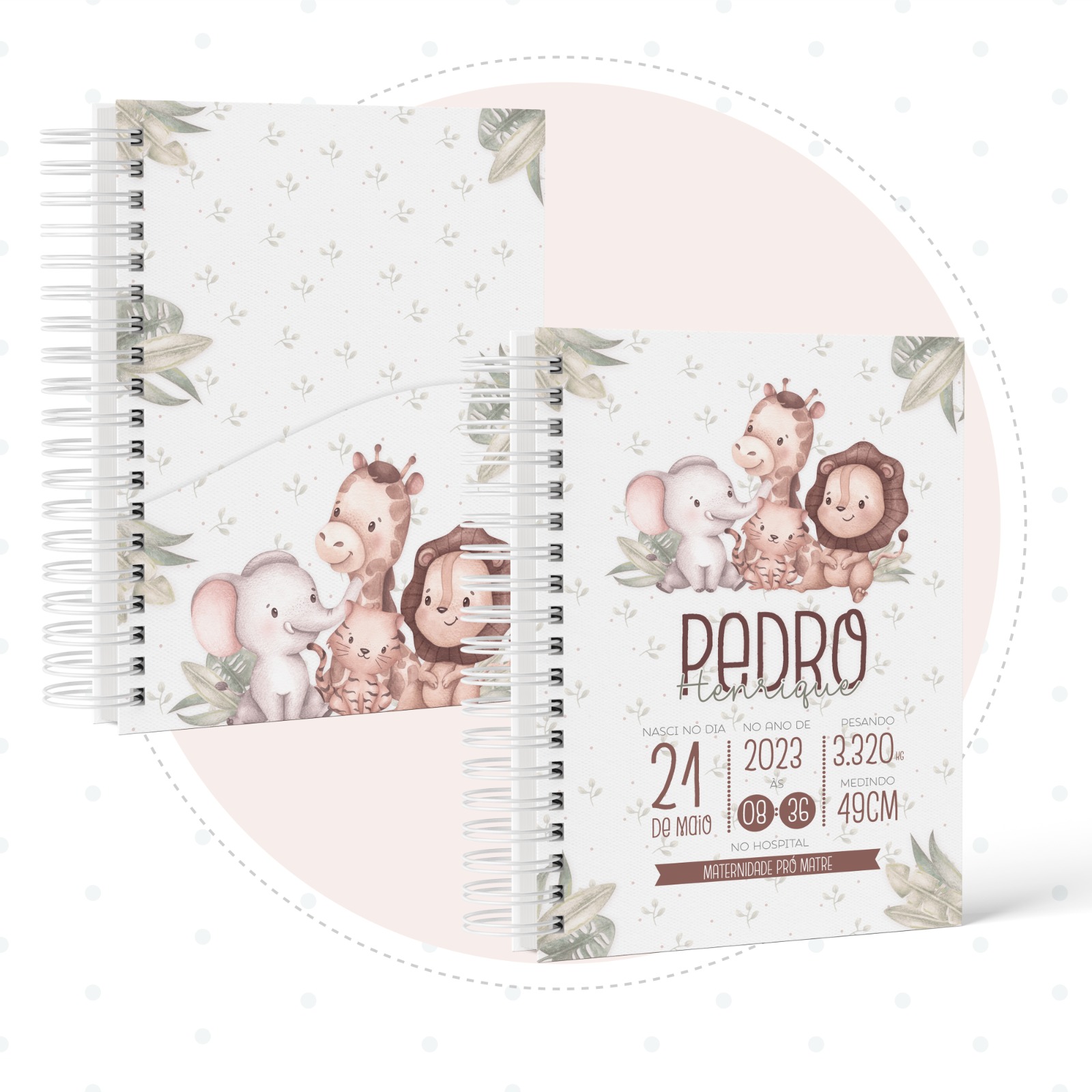 Caderneta de Saúde - Safari Menino - Image 2