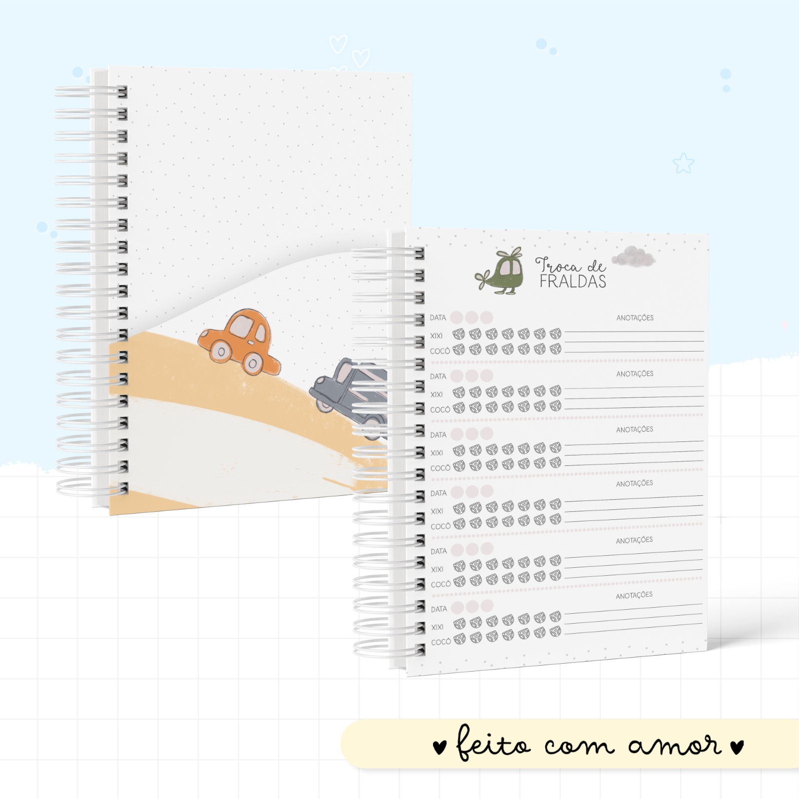 Caderneta de saúde - Transportes Minimalista - Image 3