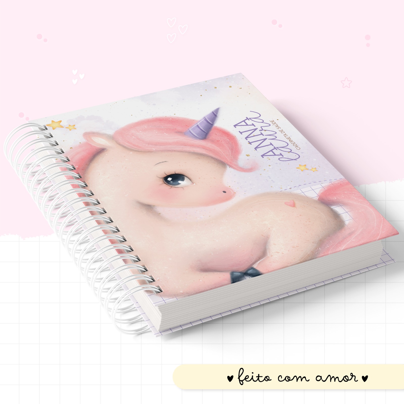 Caderneta de saúde - Unicórnio