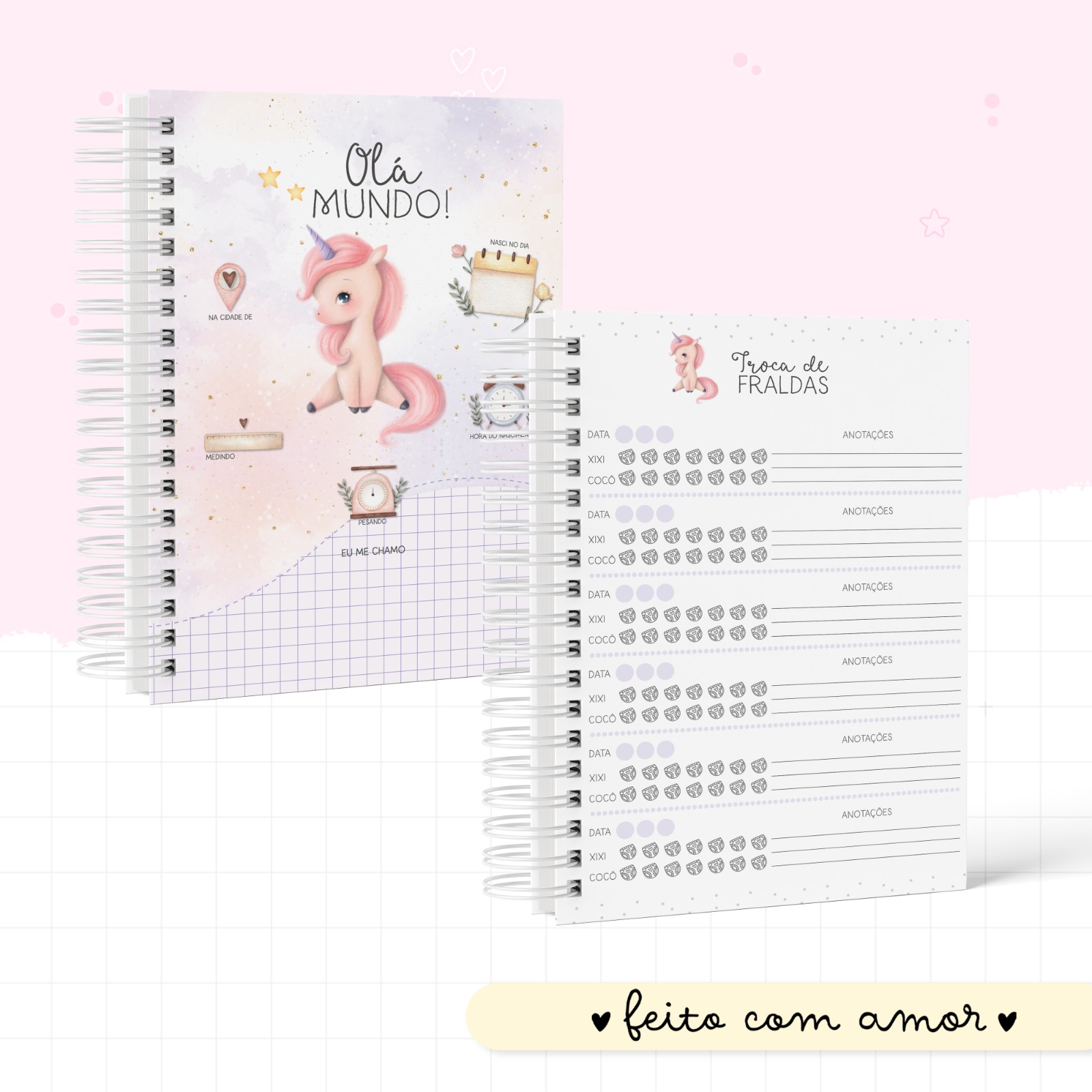 Caderneta de saúde - Unicórnio - Image 3