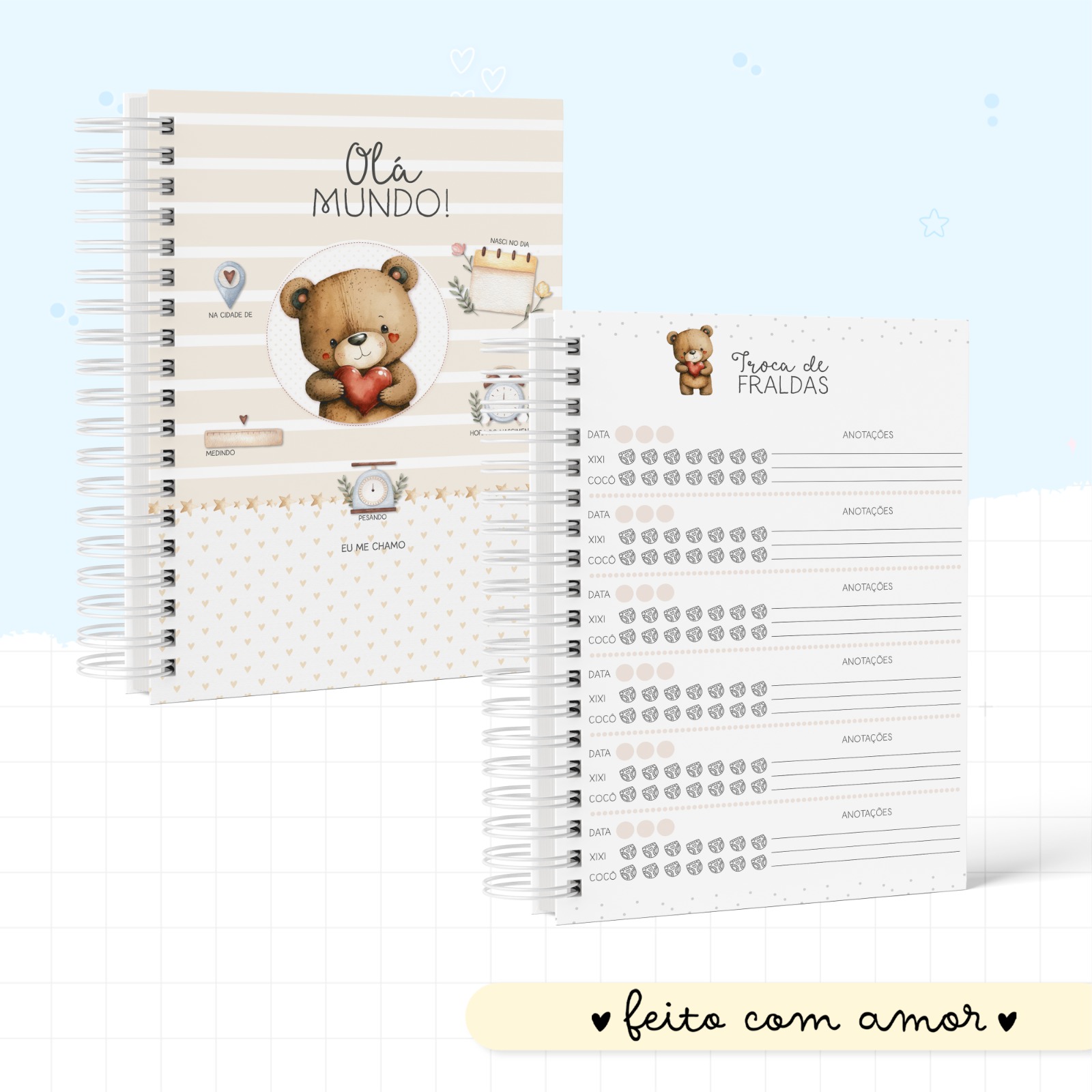 Caderneta de saúde - Ursinho - Image 3