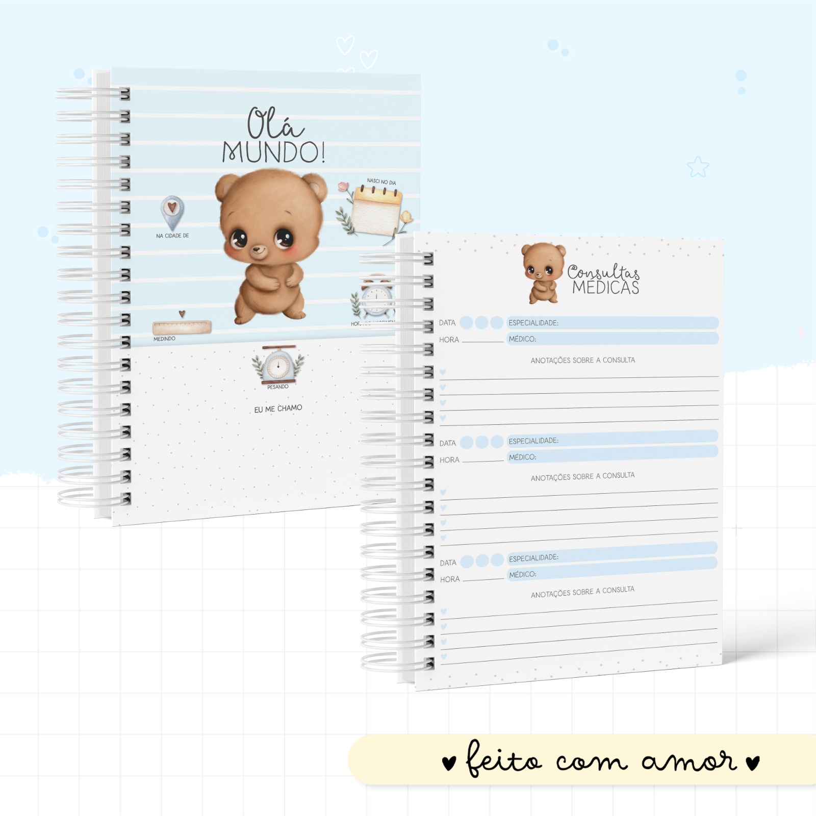 Caderneta de saúde - Ursinho Baby - Image 3