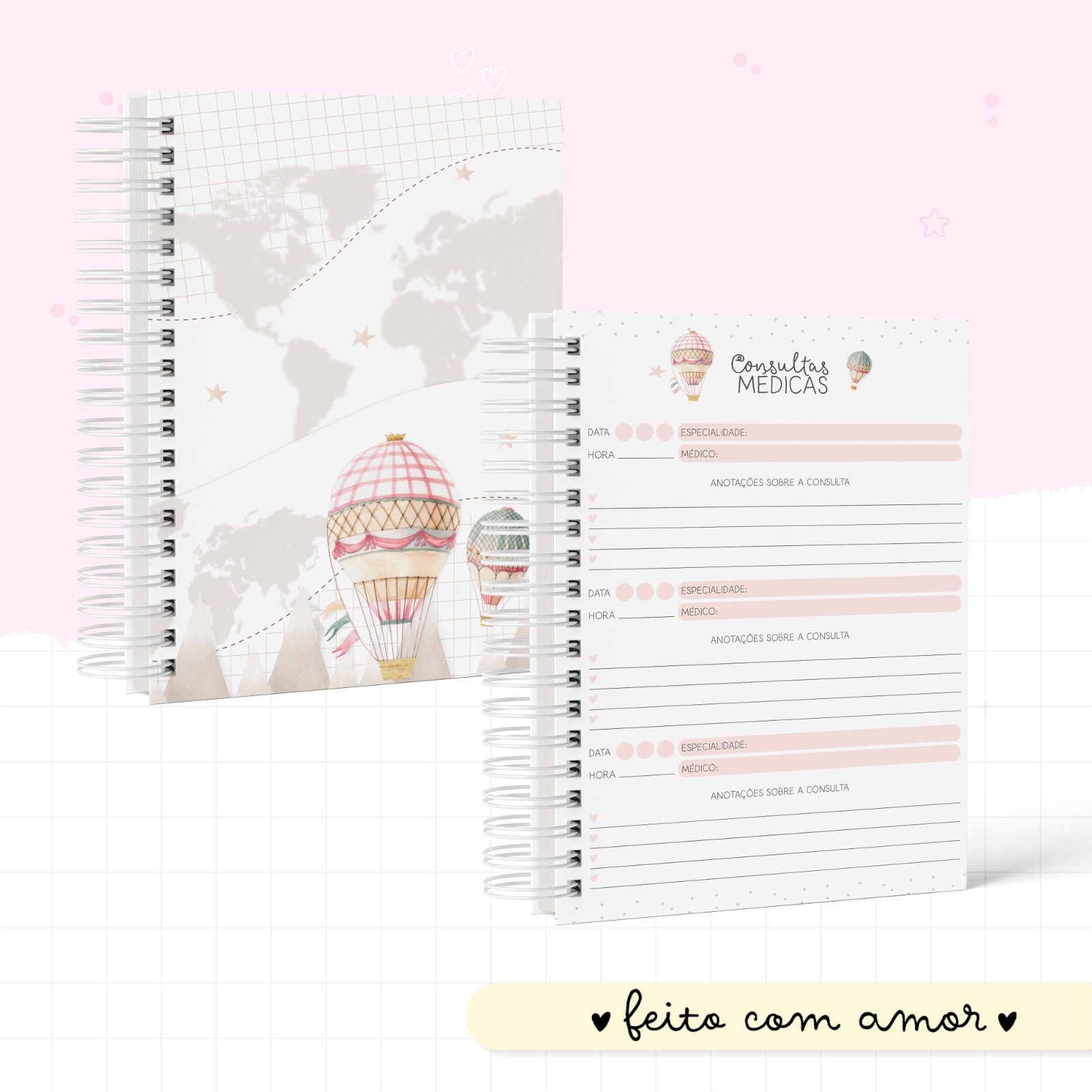 Caderneta de saúde - Volta Ao Mundo Menina - Image 3