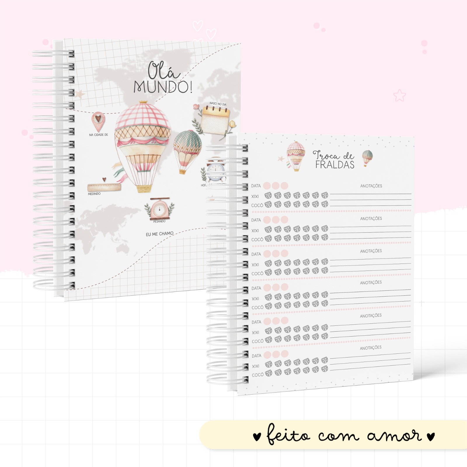 Caderneta de saúde - Volta Ao Mundo Menina - Image 2