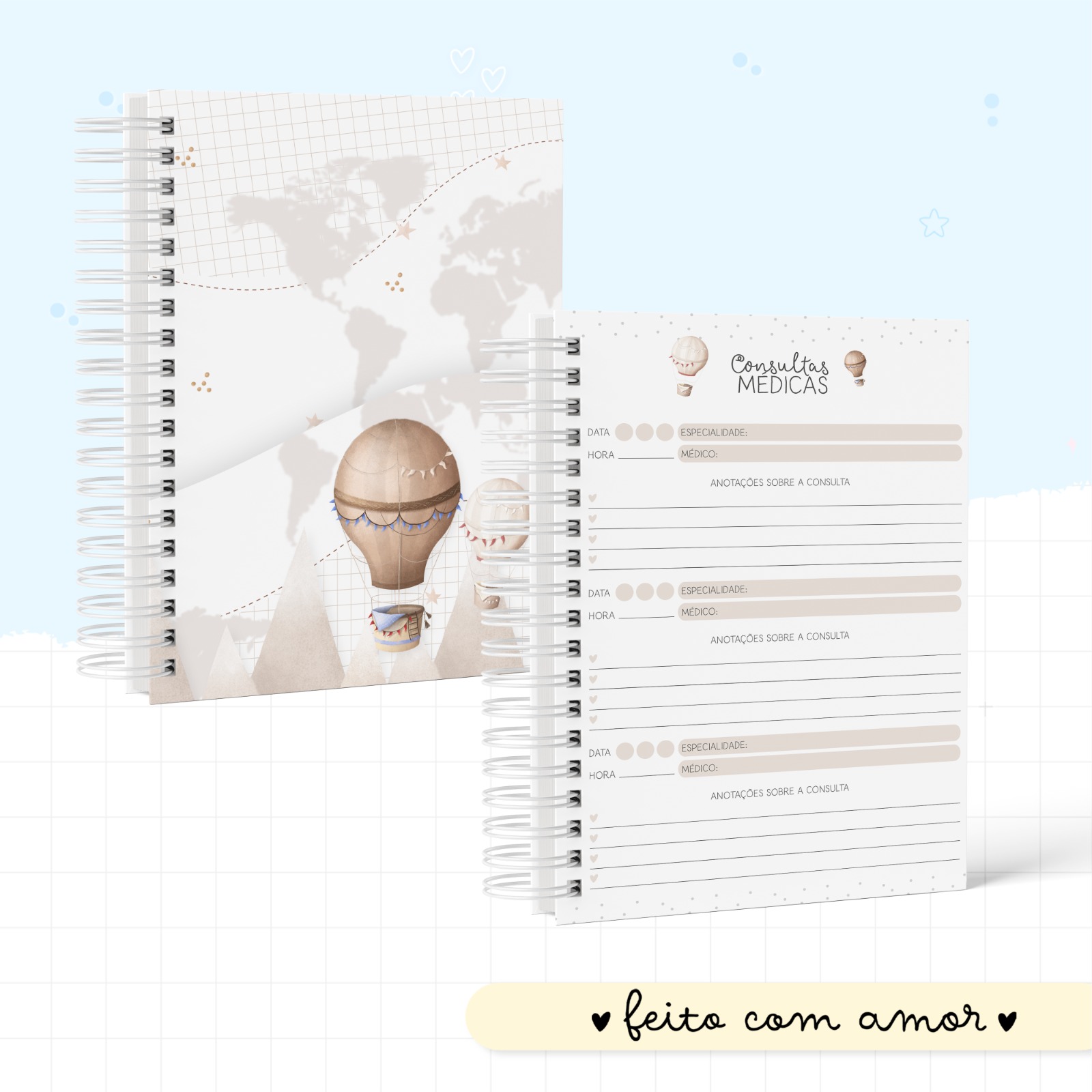 Caderneta de saúde - Volta Ao Mundo Menino - Image 2