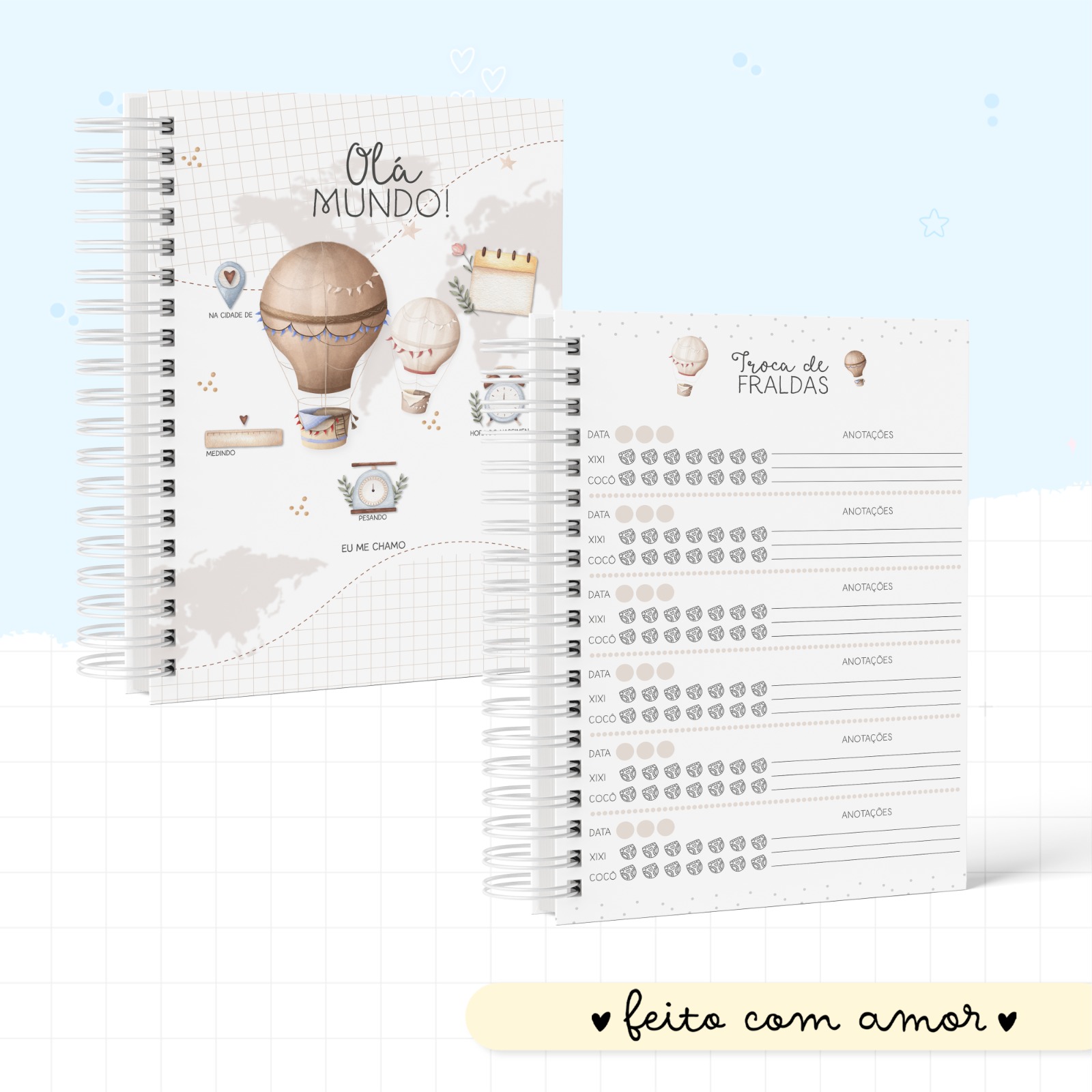 Caderneta de saúde - Volta Ao Mundo Menino - Image 3