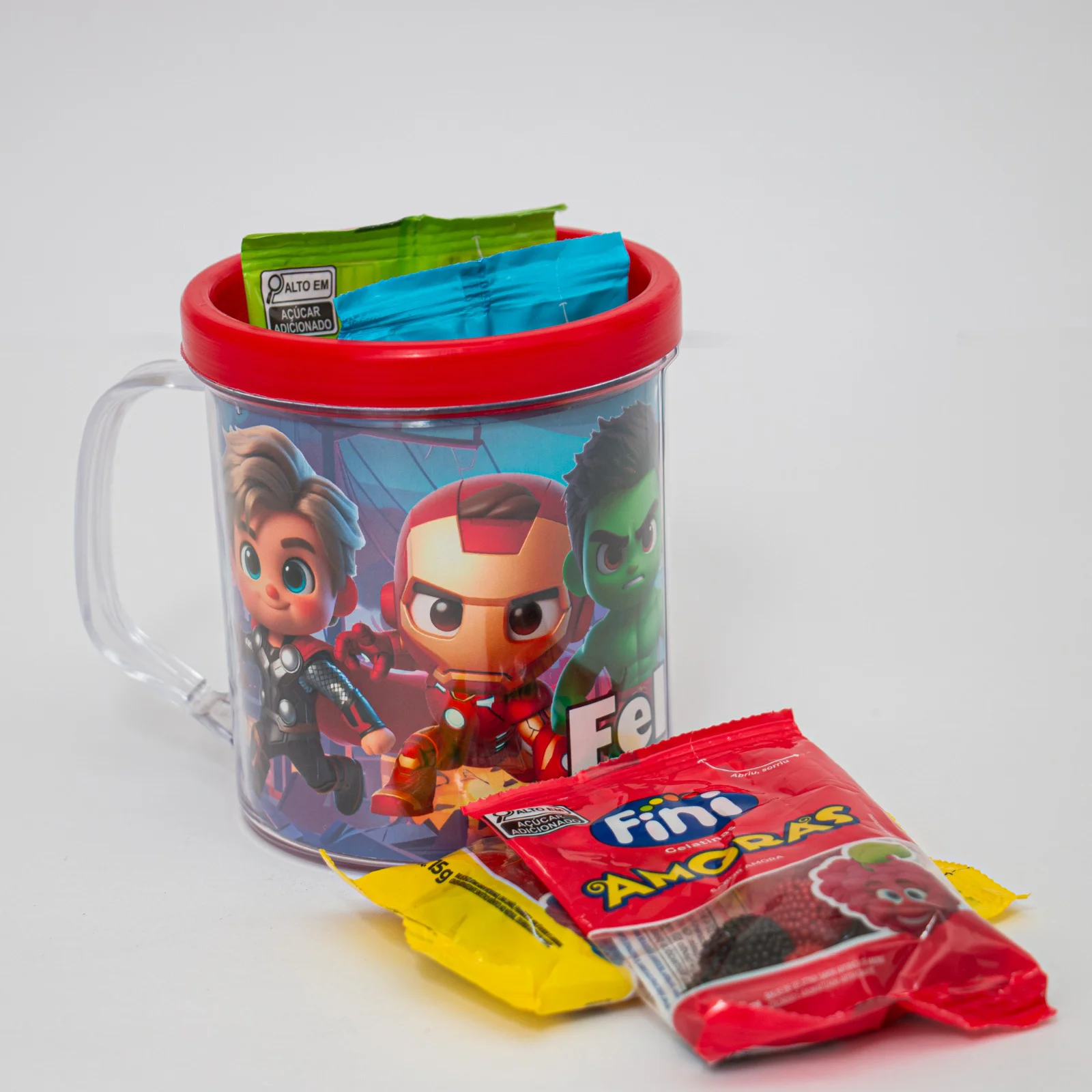 Caneca personalizada com guloseimas - Imagem 5