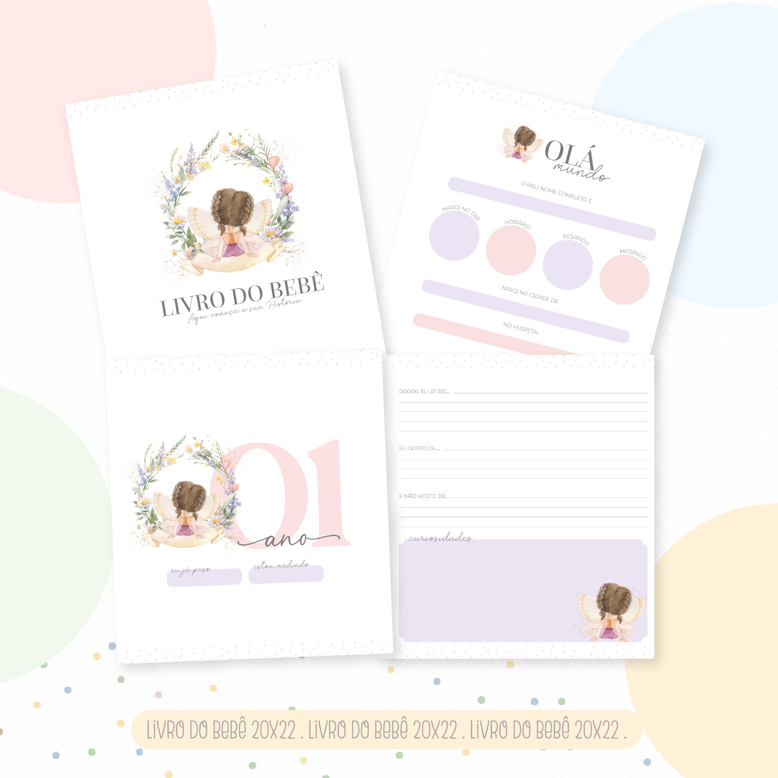 Livro do Bebê - Fada - Image 4