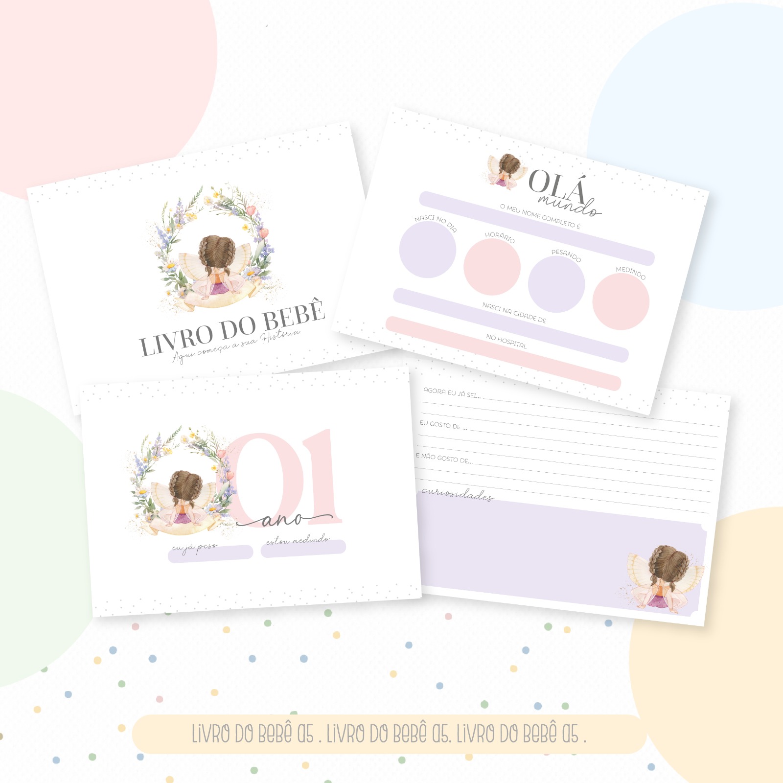 Livro do Bebê - Fada - Image 3