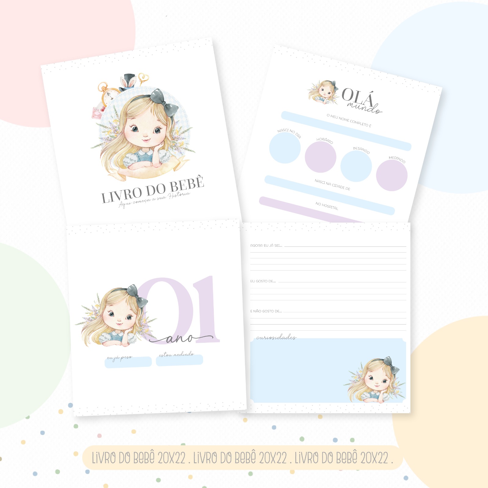 Livro do Bebê - Alice - Image 4