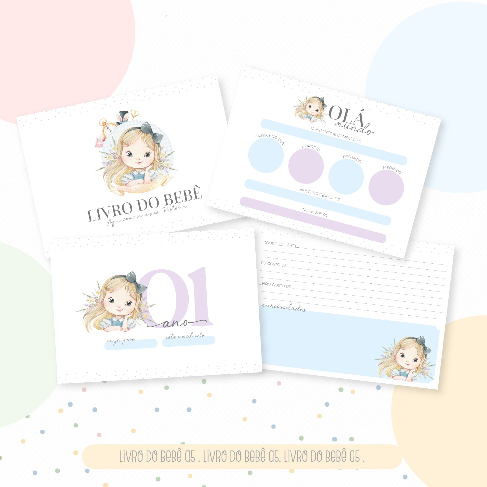 Livro do Bebê - Alice - Image 3